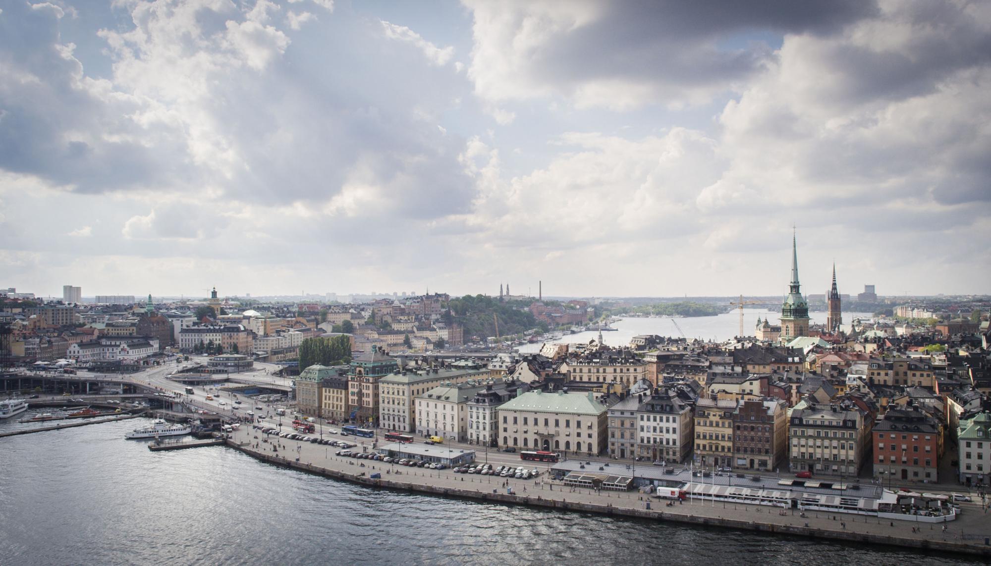Vista de Estocolmo.