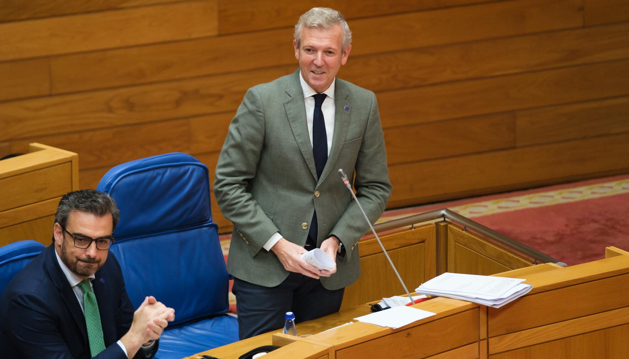 Alfonso Rueda parlamento galego