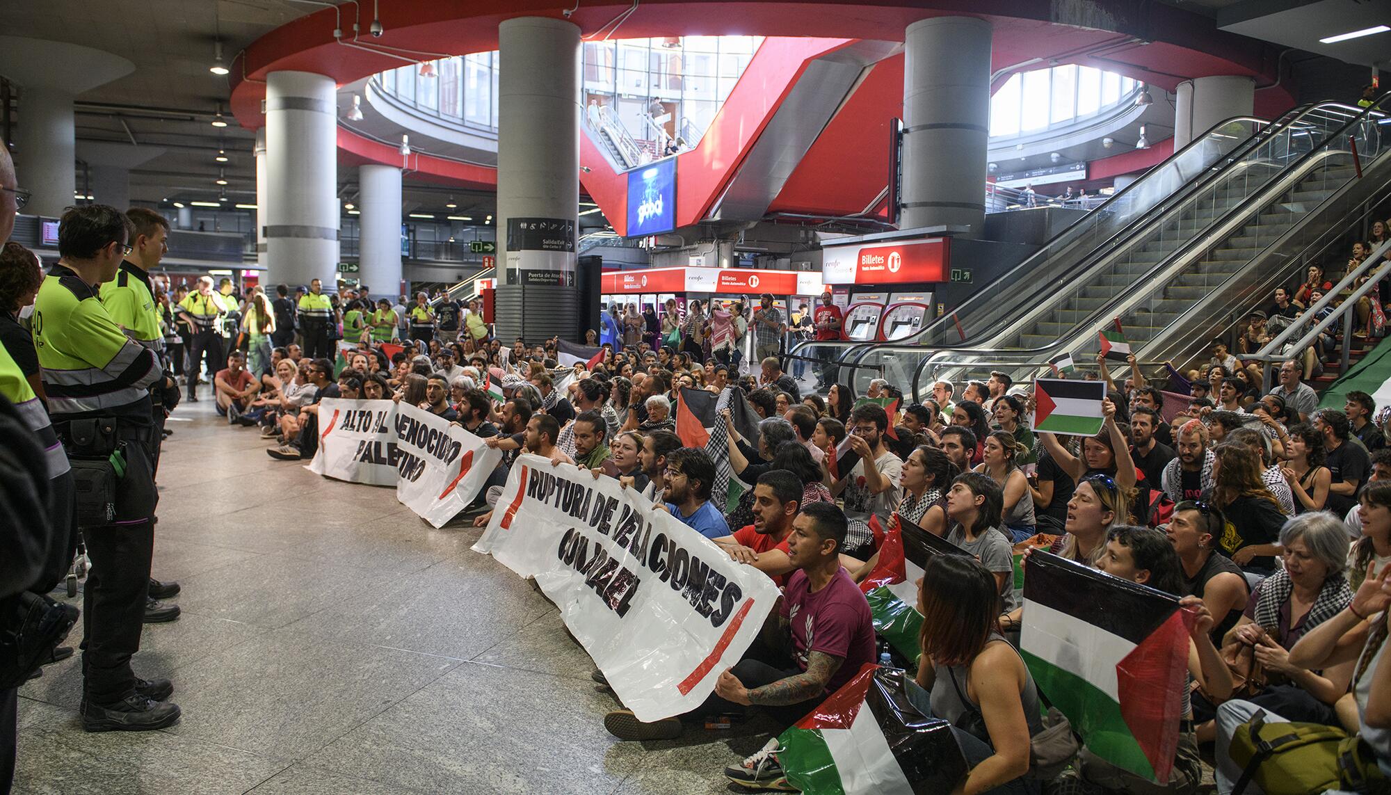 Acción Atocha palestina - 6