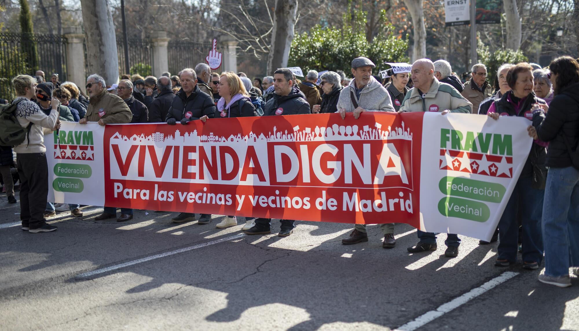 Manifestación Vivienda 9F - 2