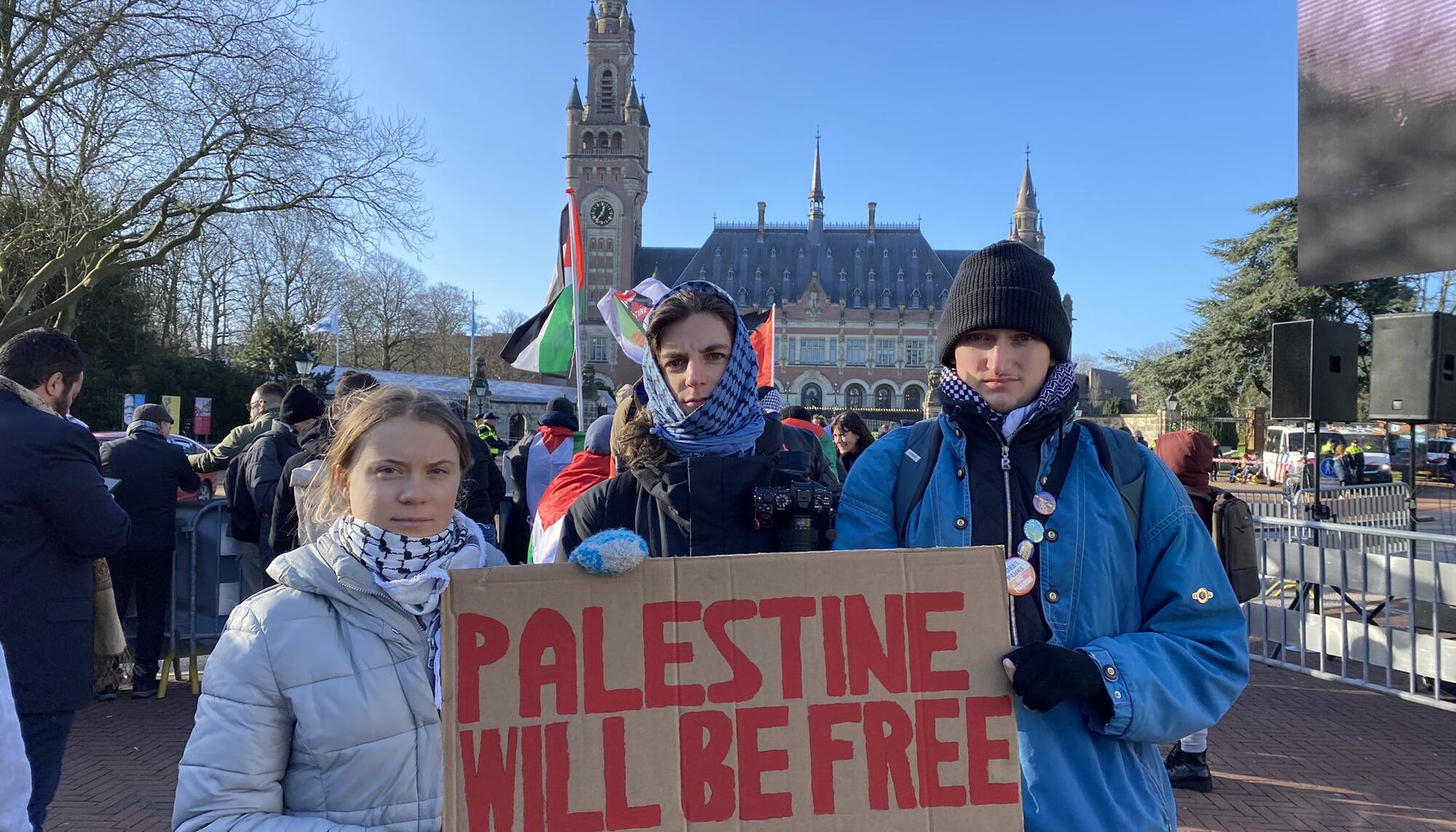 Greta Thunberg Palestina
