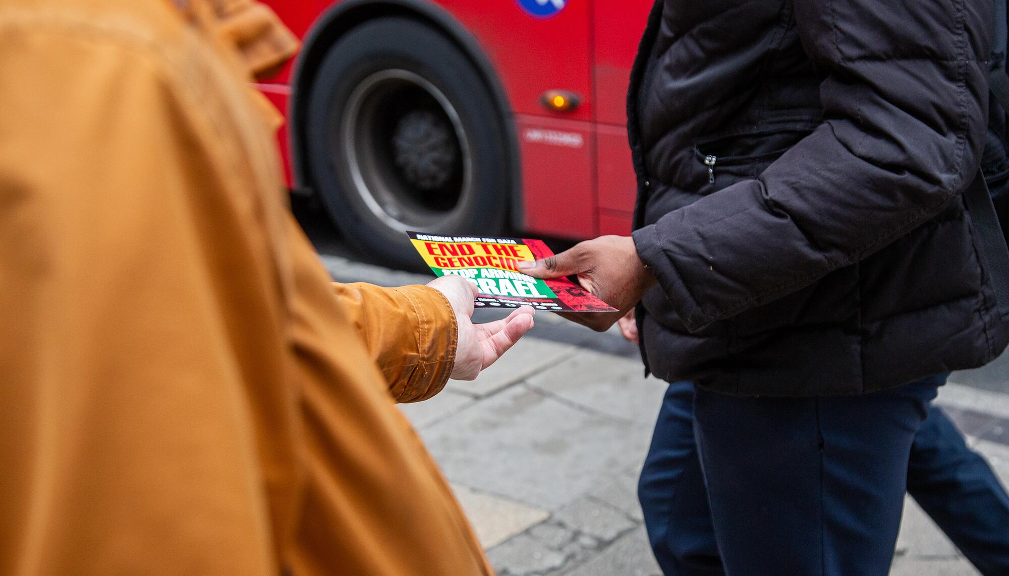 Acampada Palestina Hackney en Londres