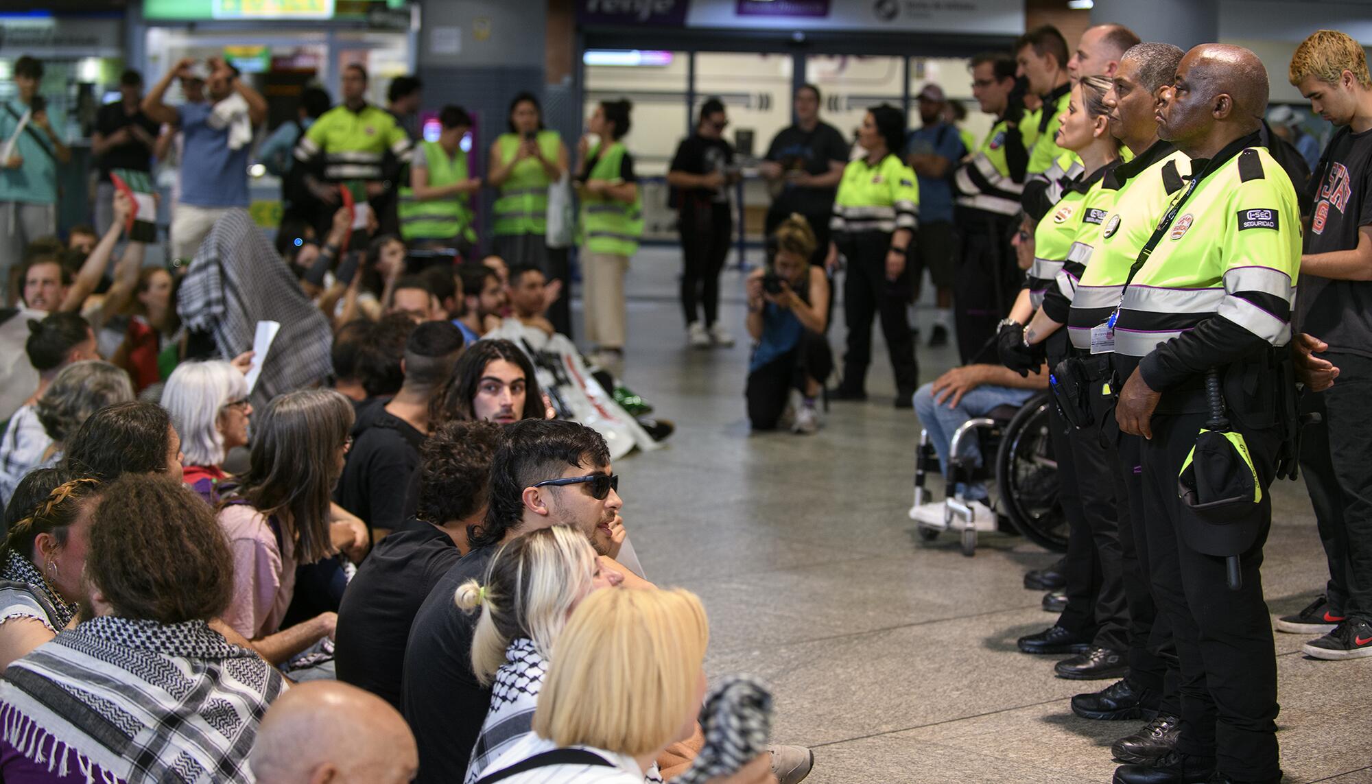 Acción Atocha palestina - 4