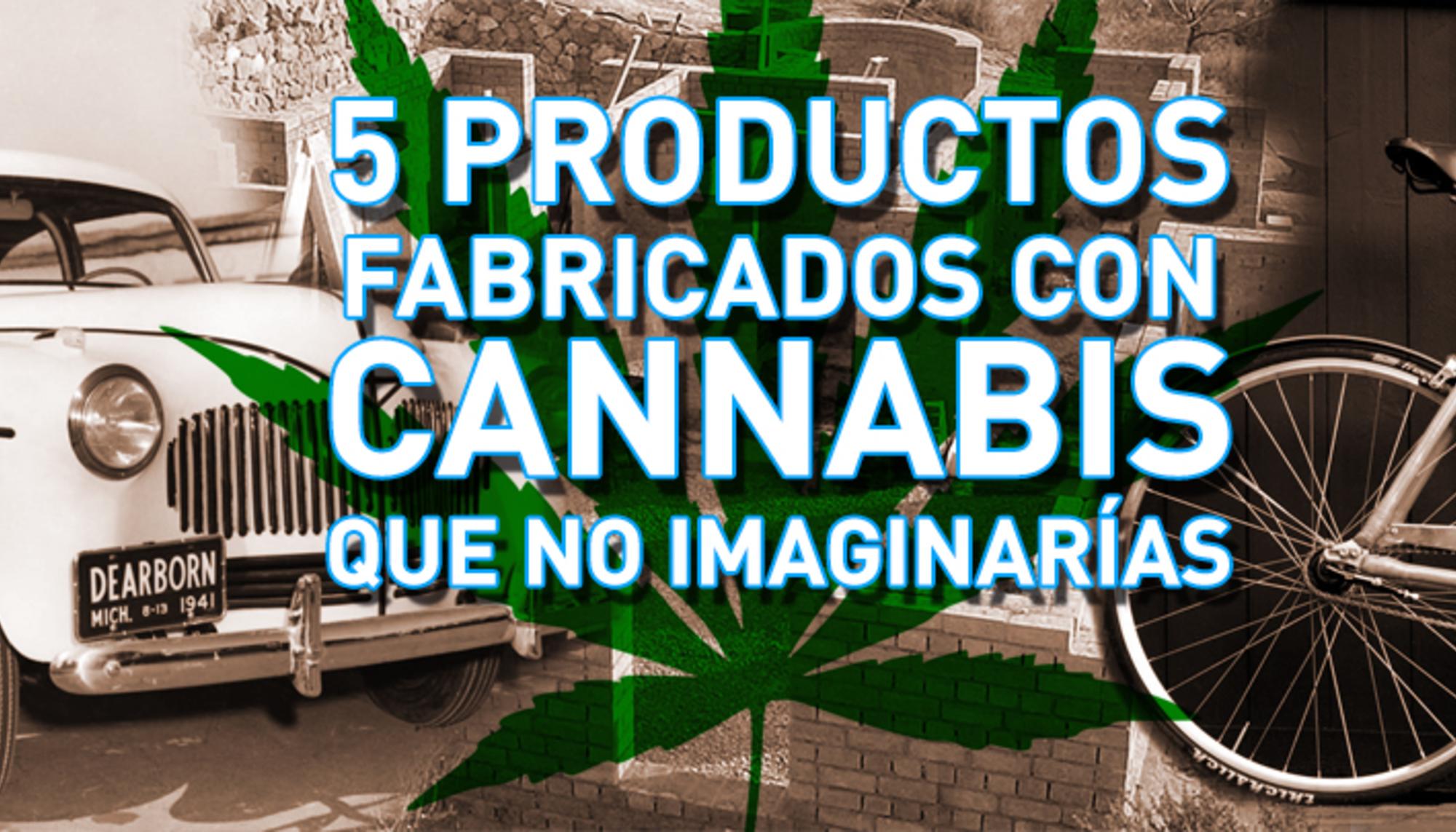 5 productos cannabis