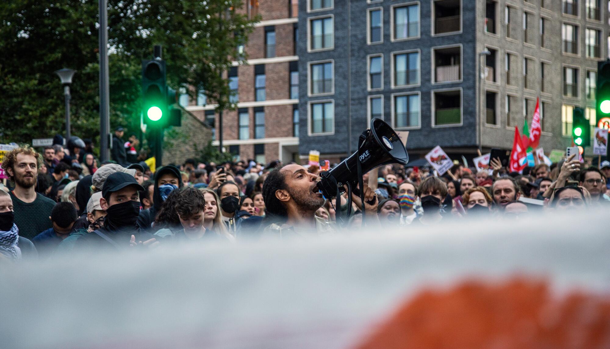 Manifestación antirracista Londres 07-08-24 - 16