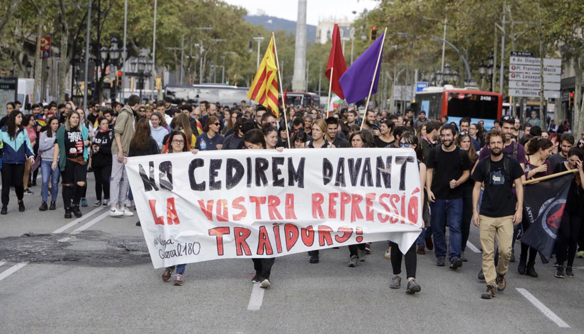 Huelga general Barcelona 18 de octubre - 1