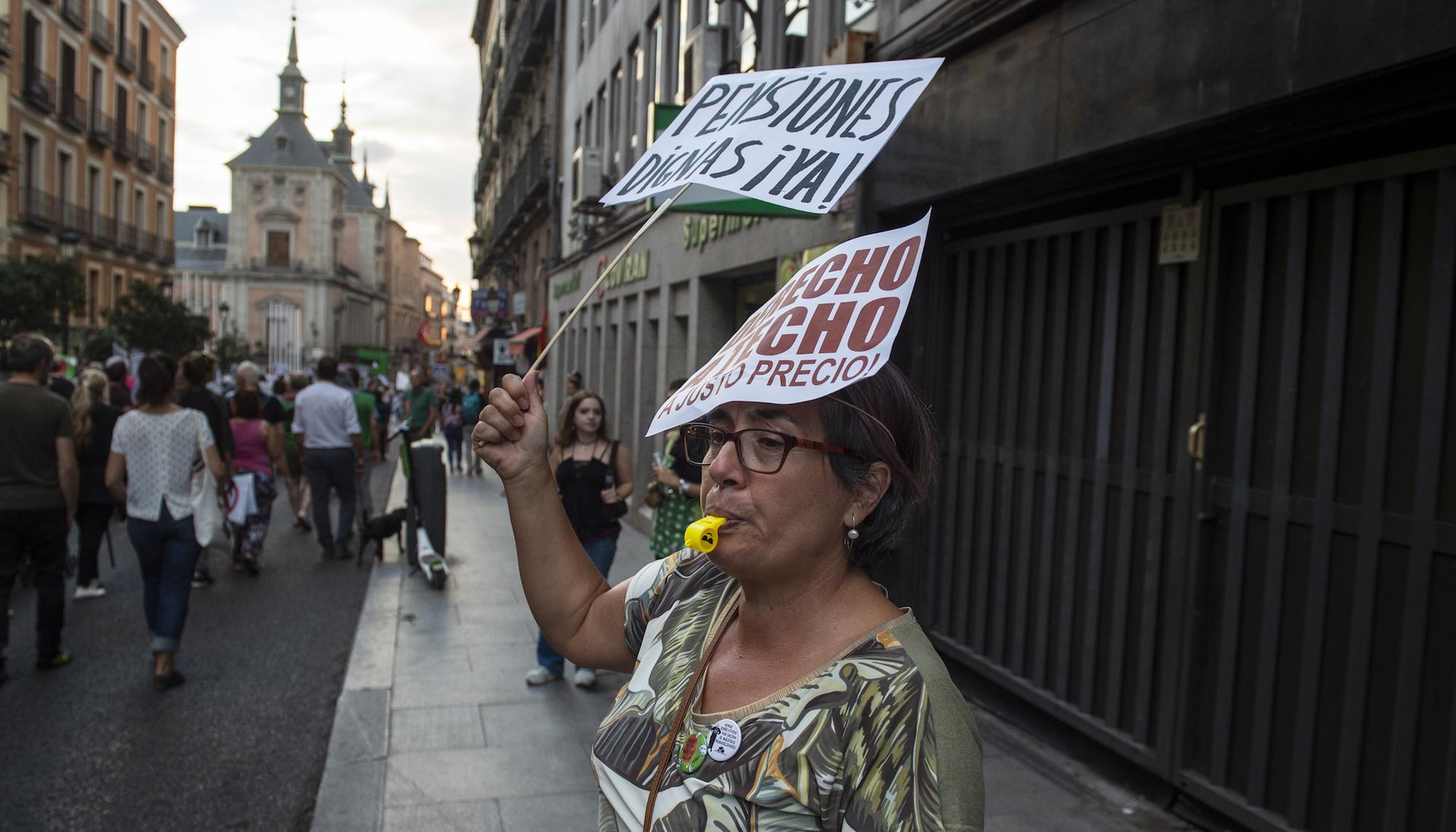 Manifestación de la PAH en Madrid VII