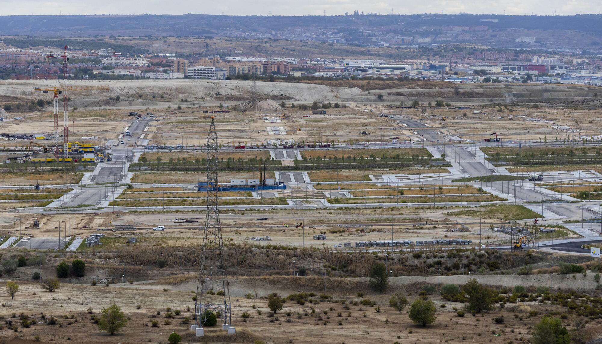 Madrid desde el Cerro Almodovar - 3 Los Berrocales