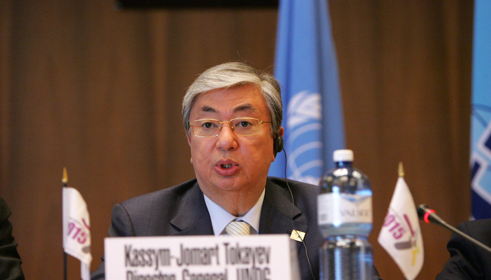 El presidente de Kazajistán, Kasim-Yomart Tokáyev