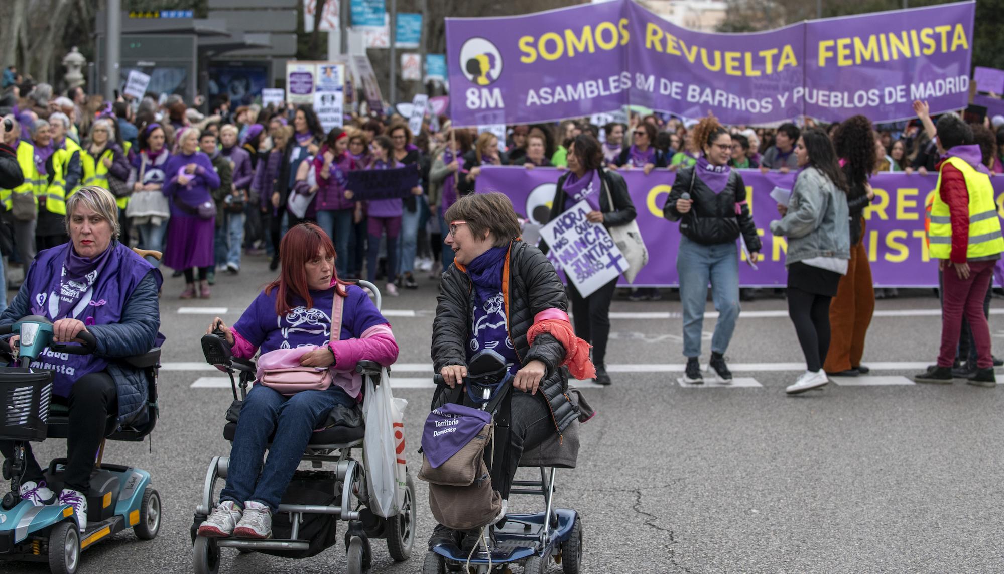 Manifestación del 8 de marzo en Madrid - 16