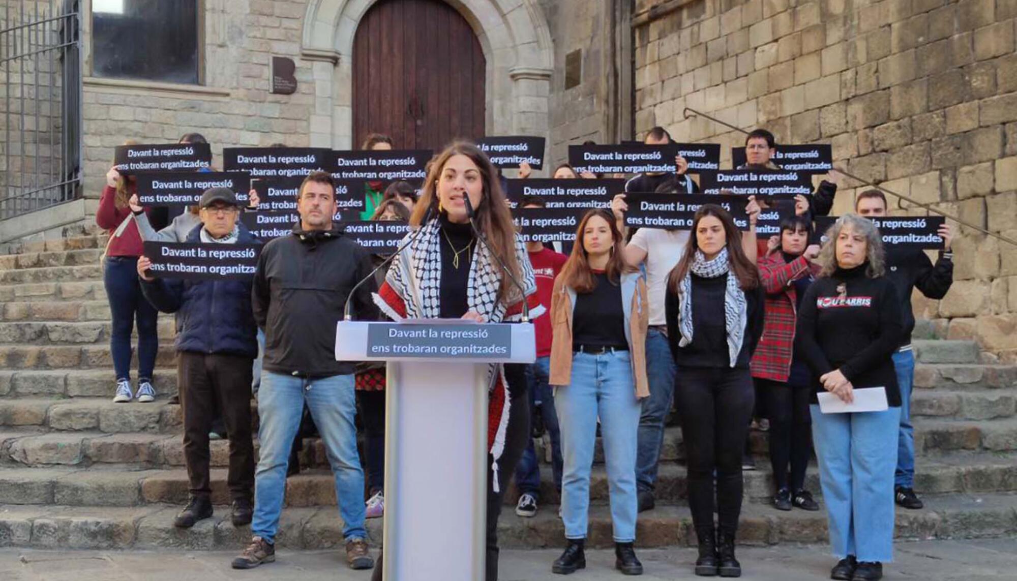 Rueda de prensa Infiltración Belen Hammad