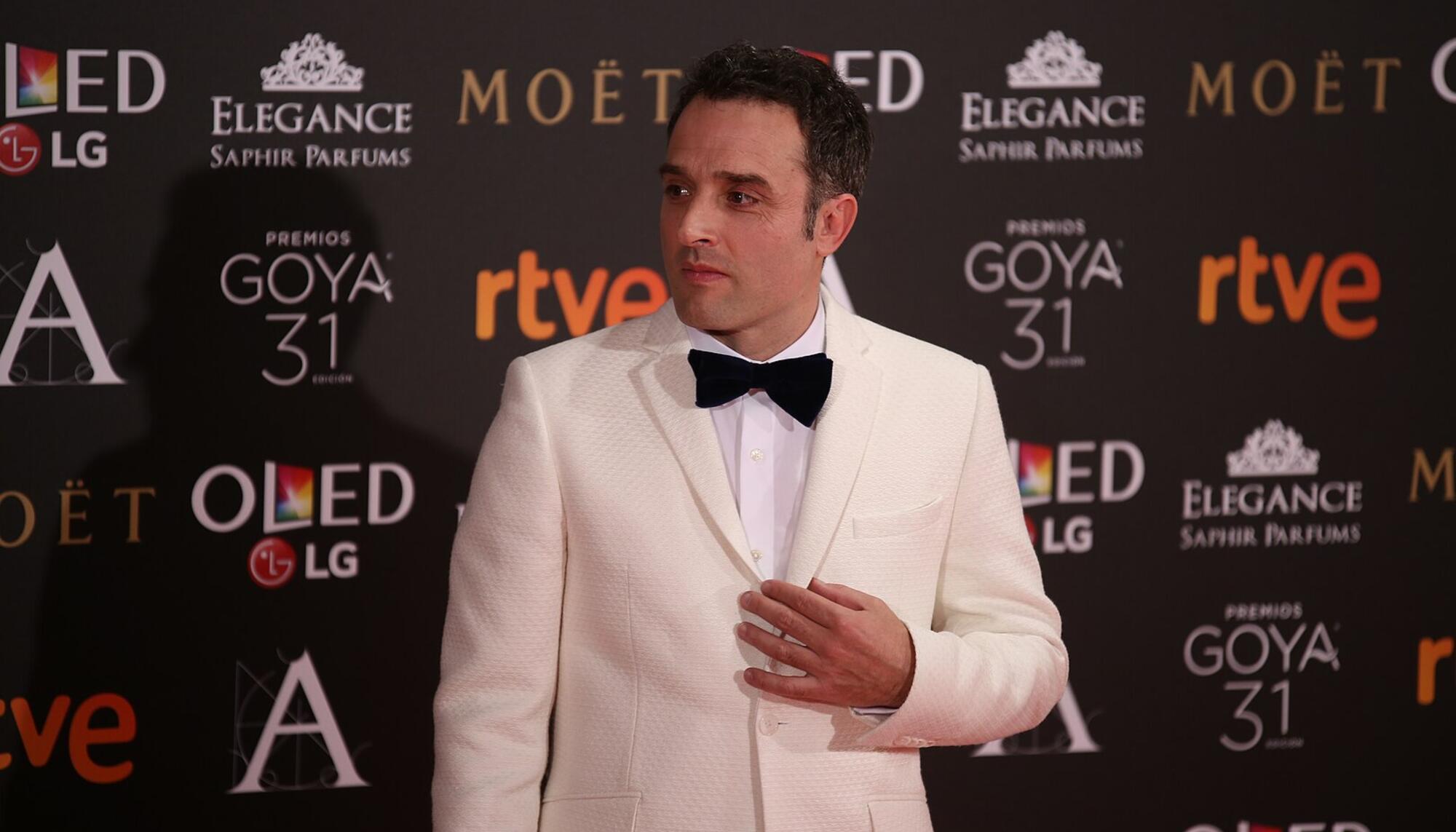 Daniel Guzmán en los premios Goya de 2017.