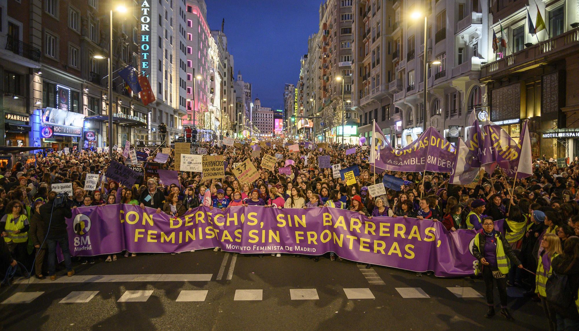 Manifestación del 8 de marzo en Madrid - 24