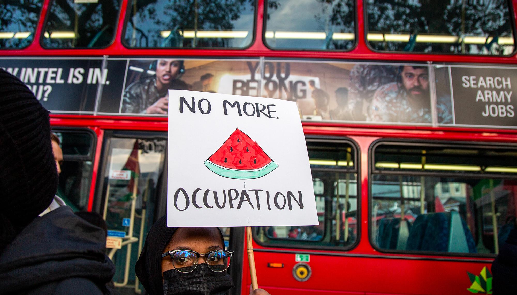 Manifestación Palestina en Londres 4 noviembre 2023 01