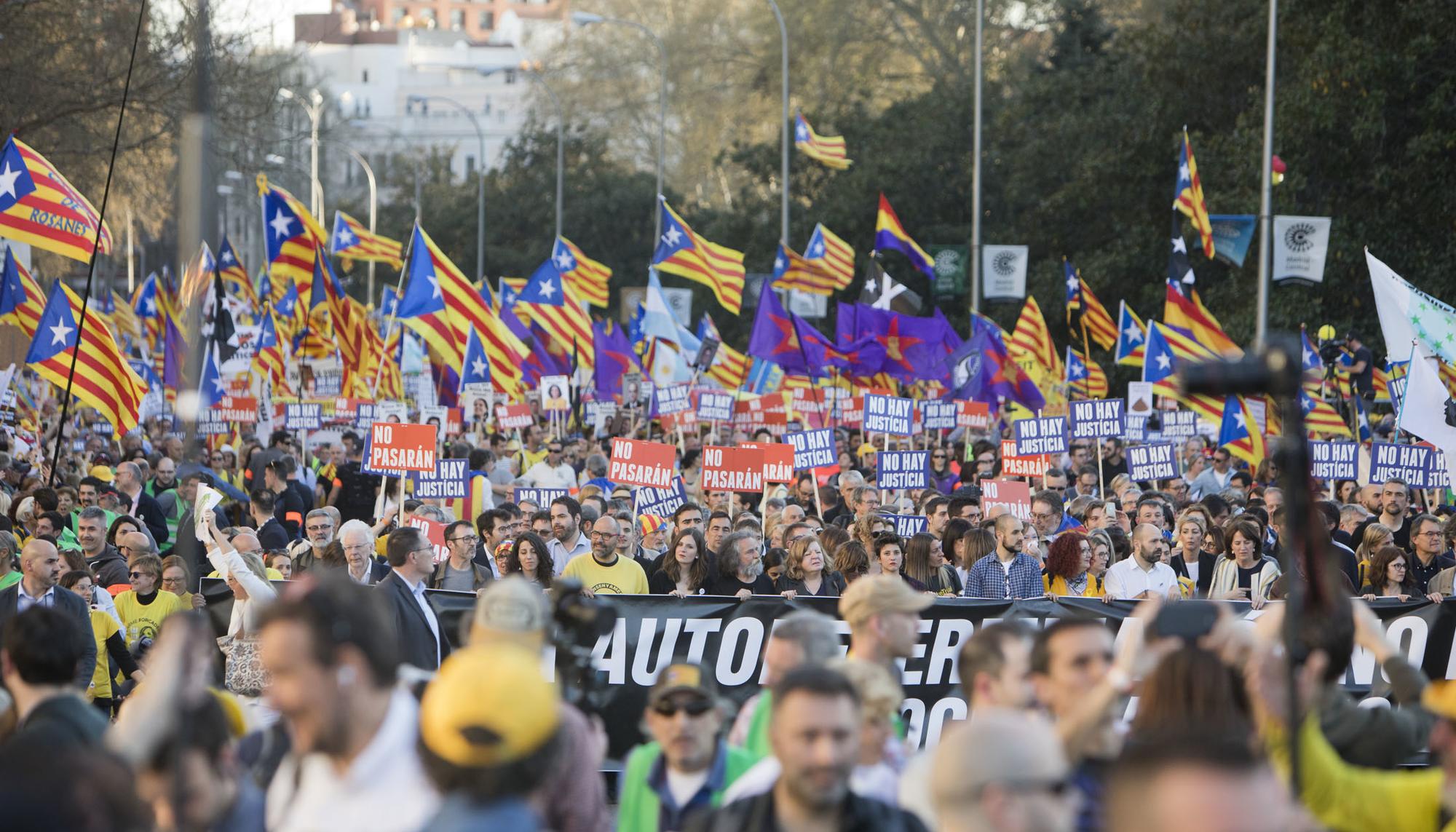 Manifestacion Presos politicos catalanes 1