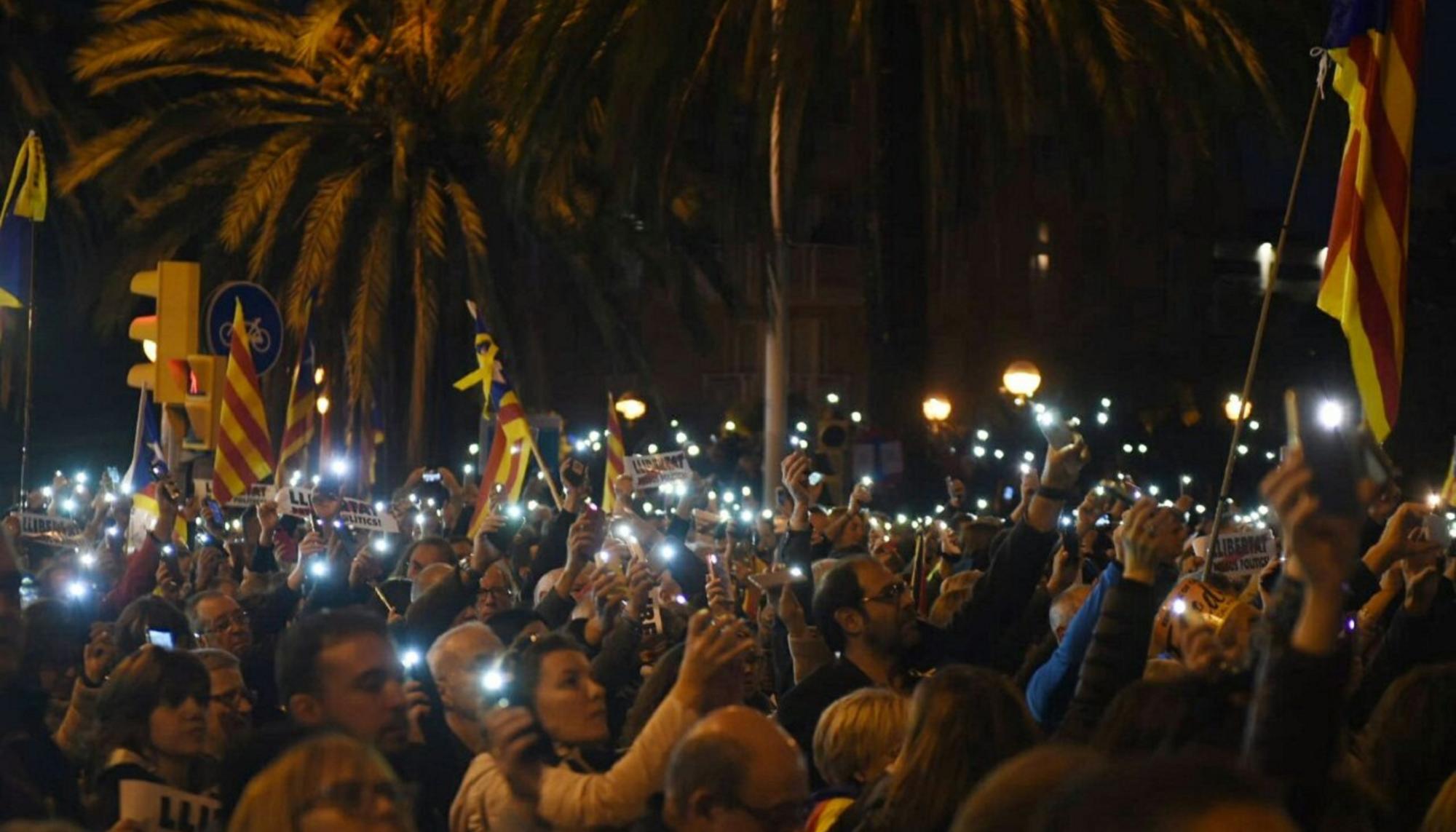Manifestación Barcelona 11 noviembre
