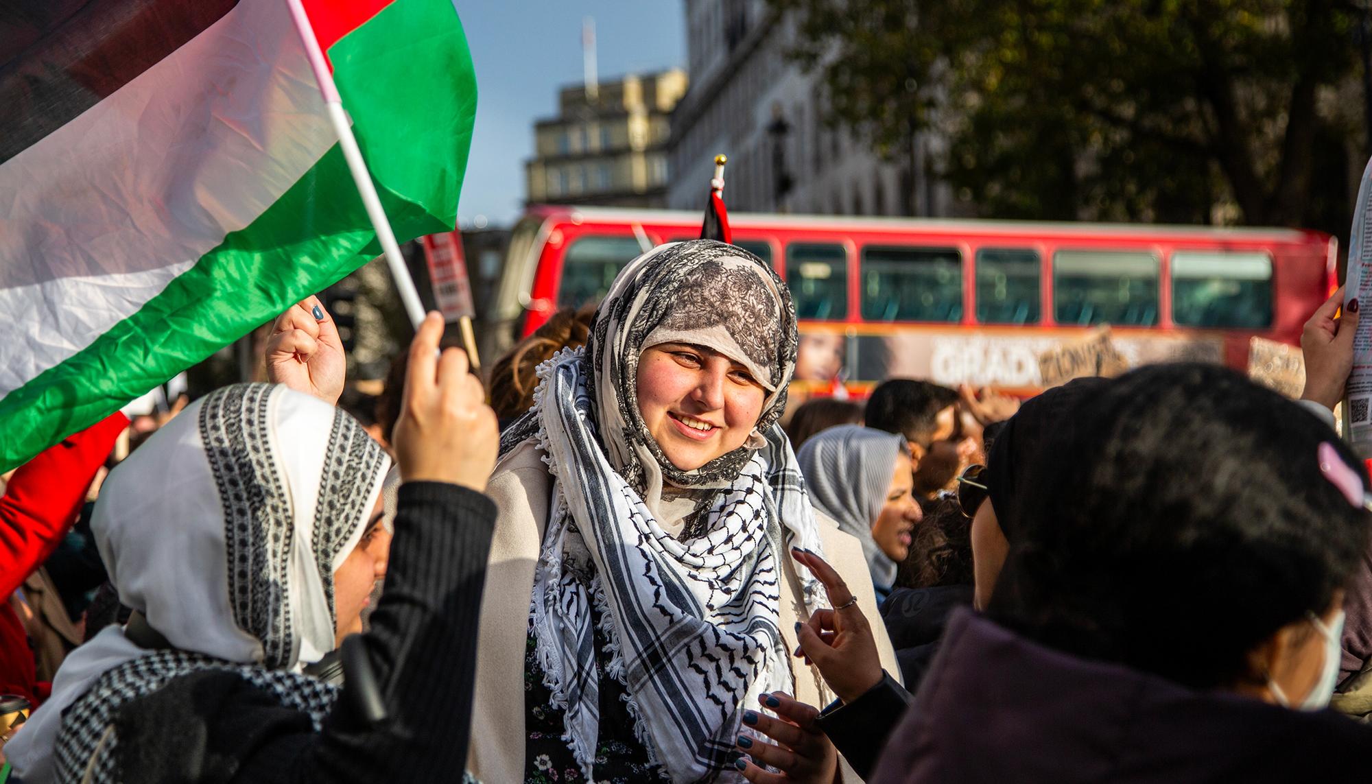 Manifestación Palestina en Londres 4 noviembre 2023 07