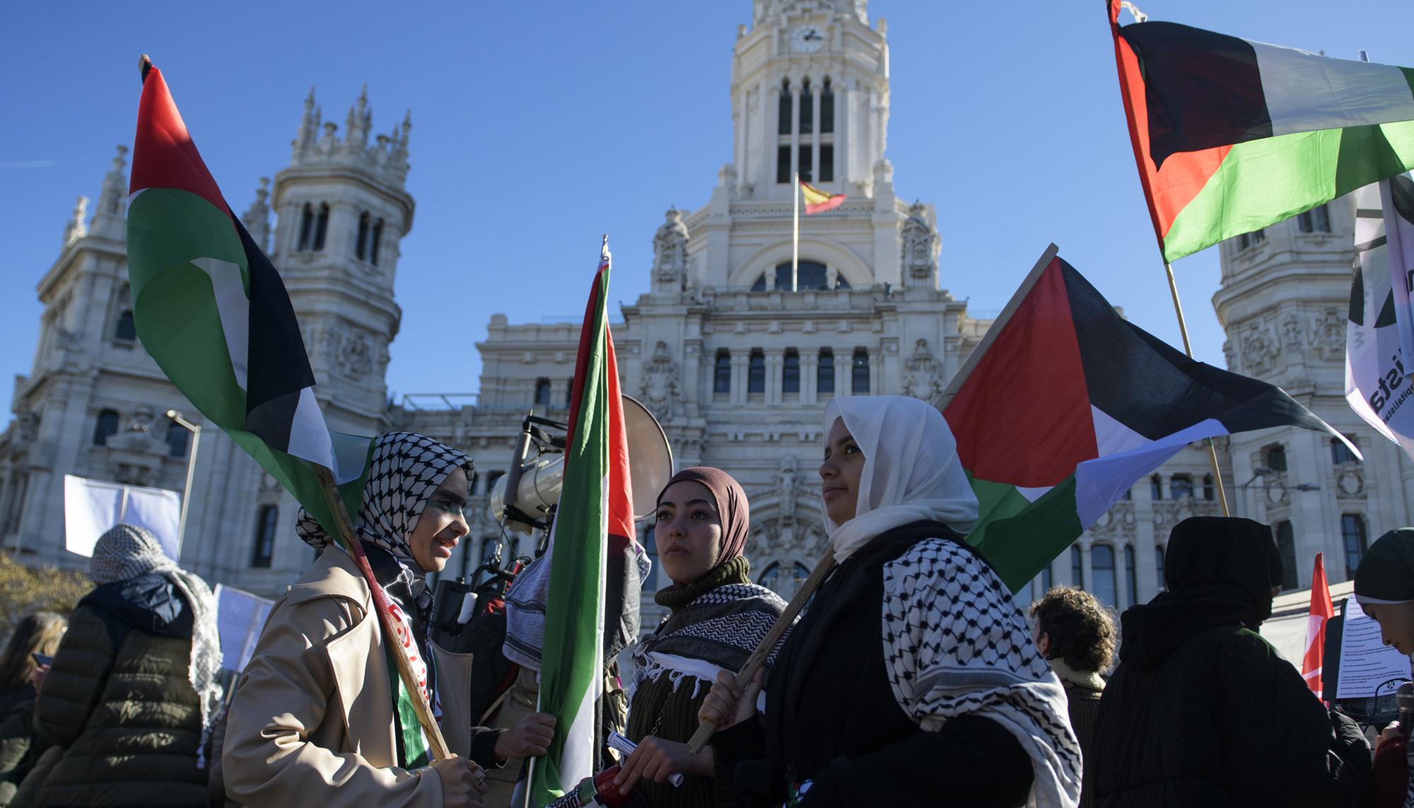 Más de 50.000 personas en Madrid contra el genocidio en Gaza y en apoyo al pueblo palestino - 11