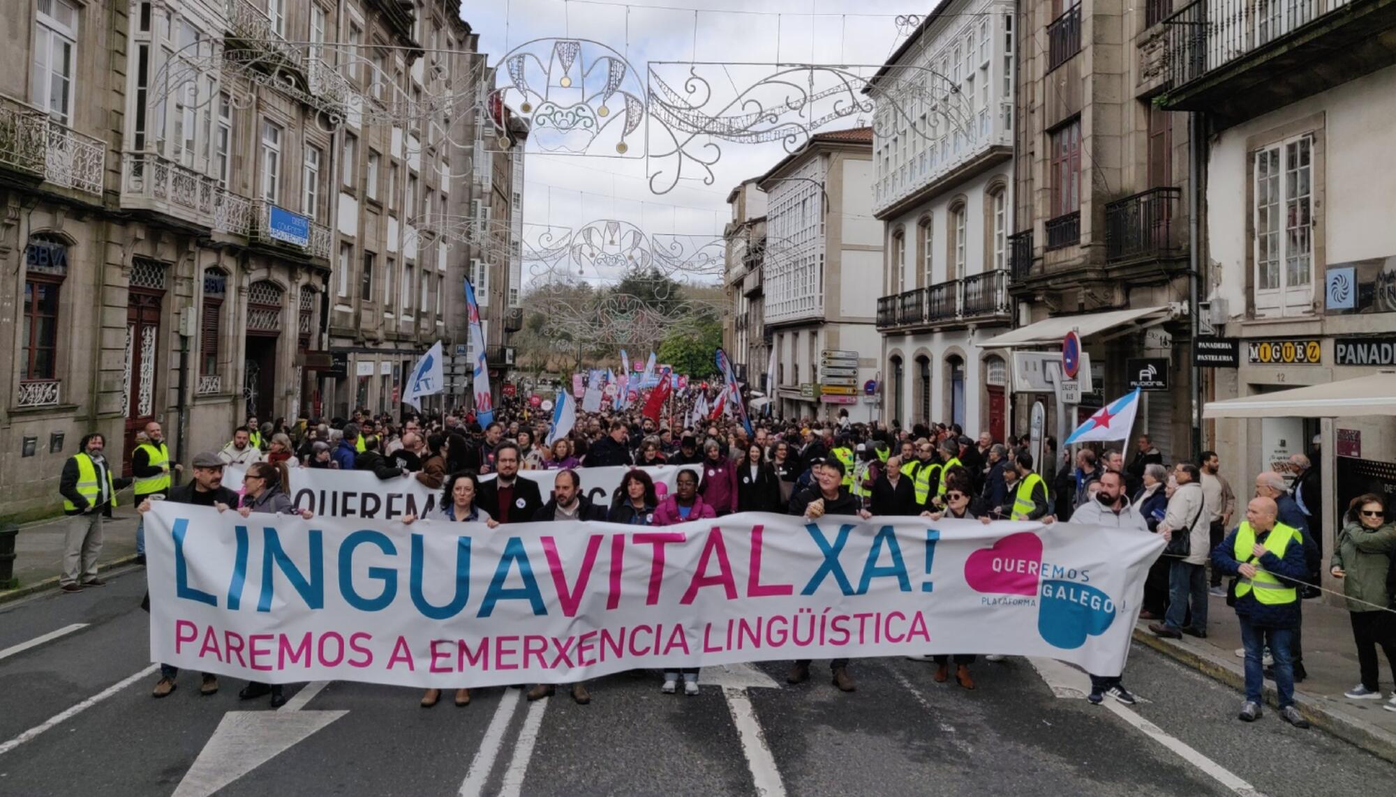 queremos galego 23f manifestación 1