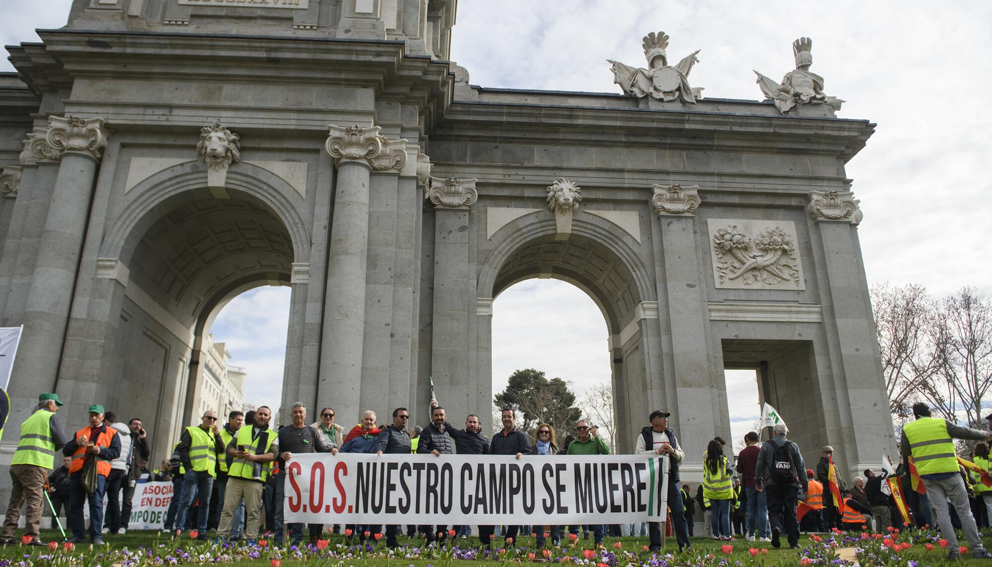 Protesta tractores Madrid - 13