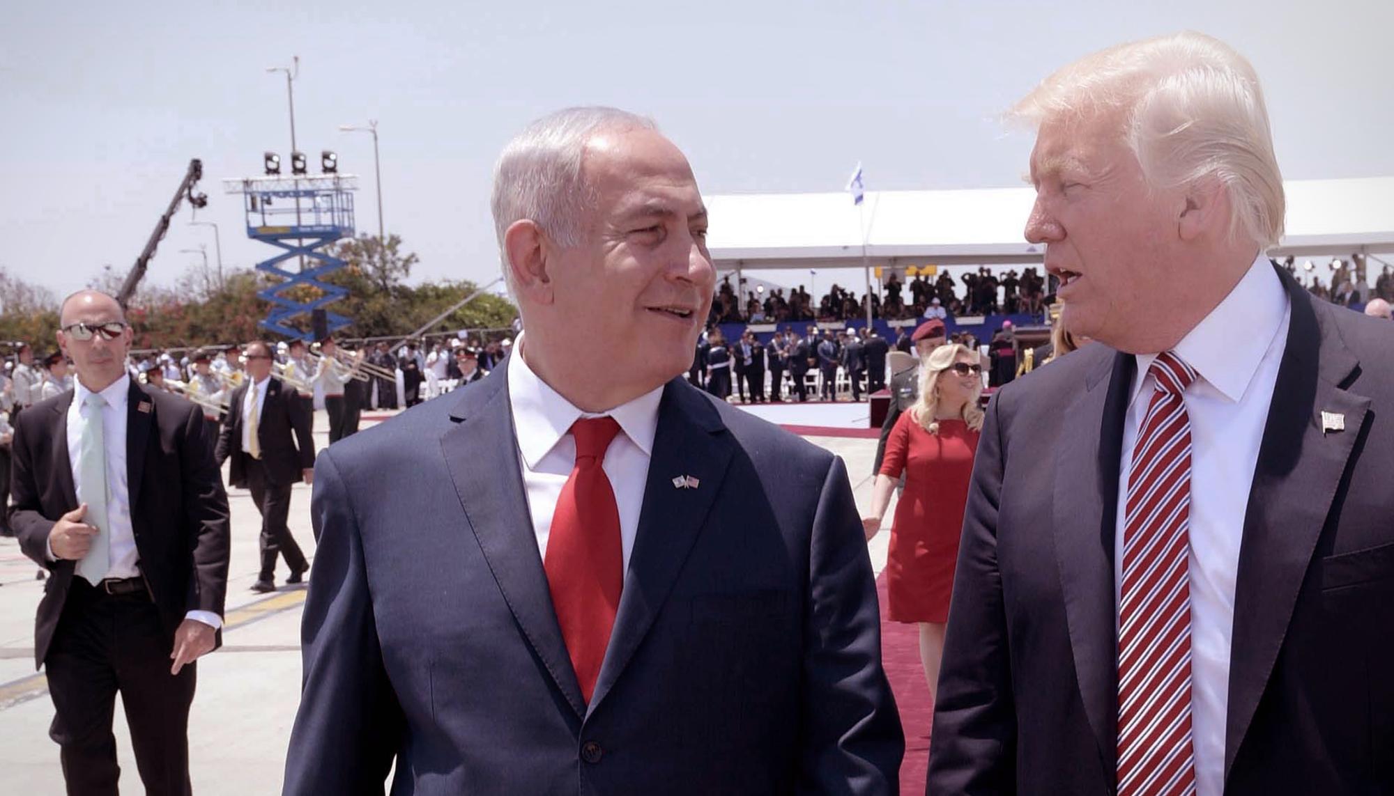 Trump Netanyahu Ben Gurión