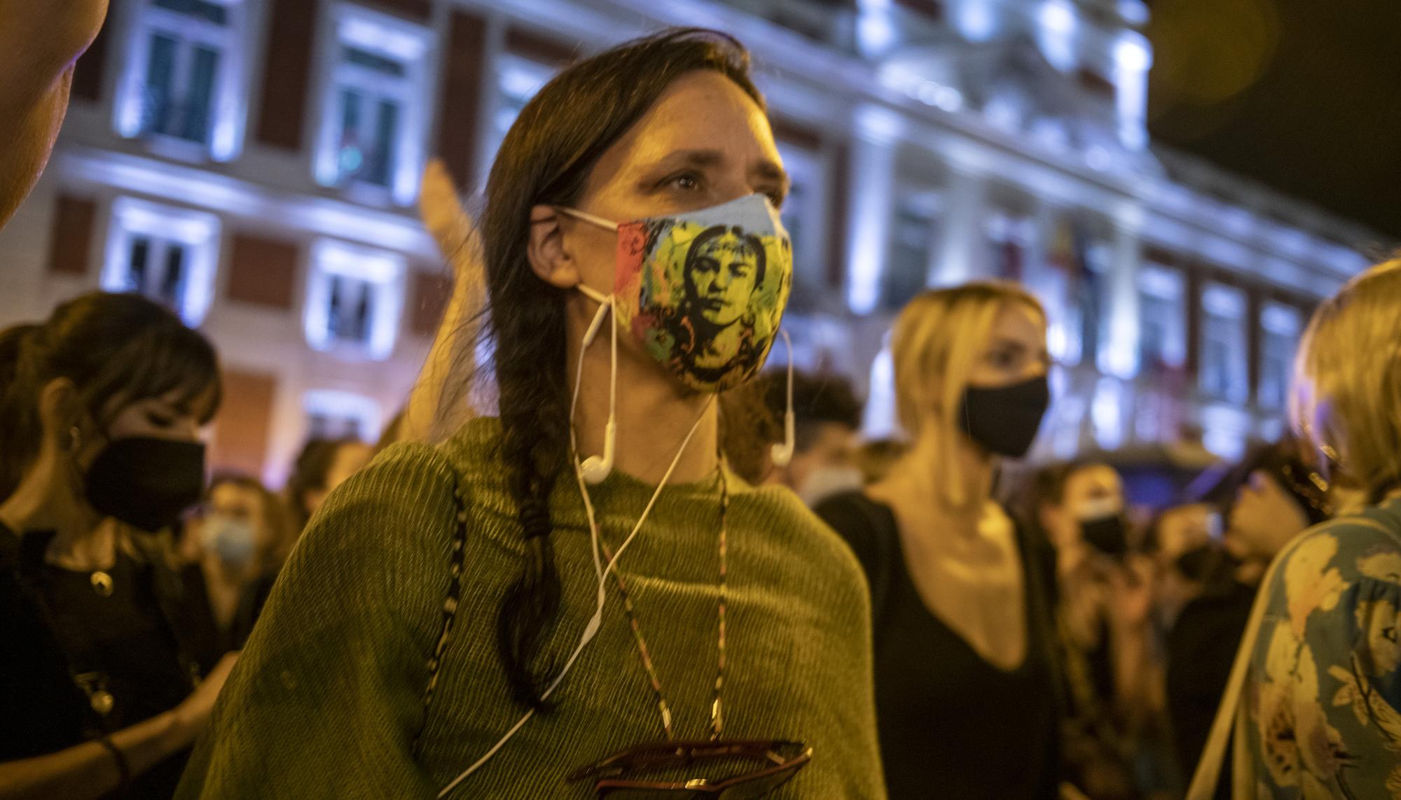 Concentración feminista en Madrid en protesta por los  asesinatos machistas - 15