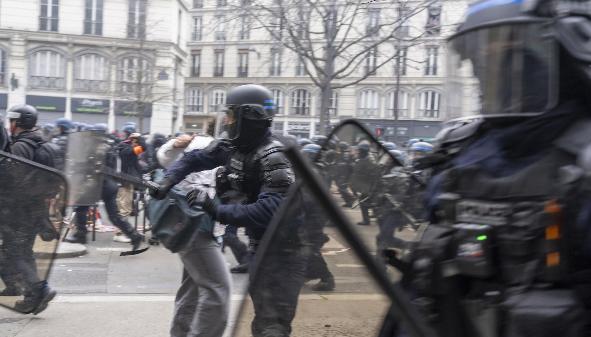 Movilizaciones en París contra la reforma de las jubilaciones - 11