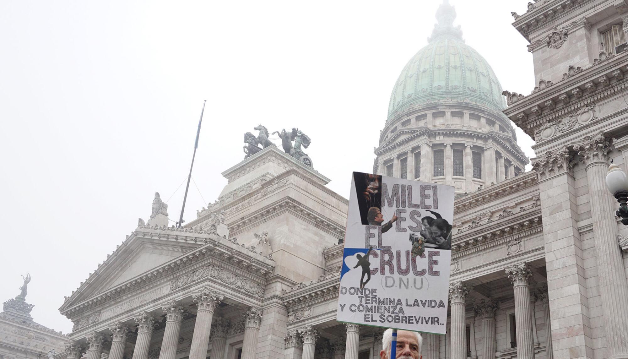 Protesta Milei Buenos Aires - 8