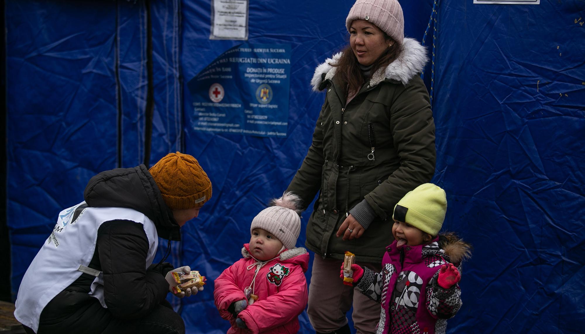 Refugiados Ucranianos frontera Rumania - 6