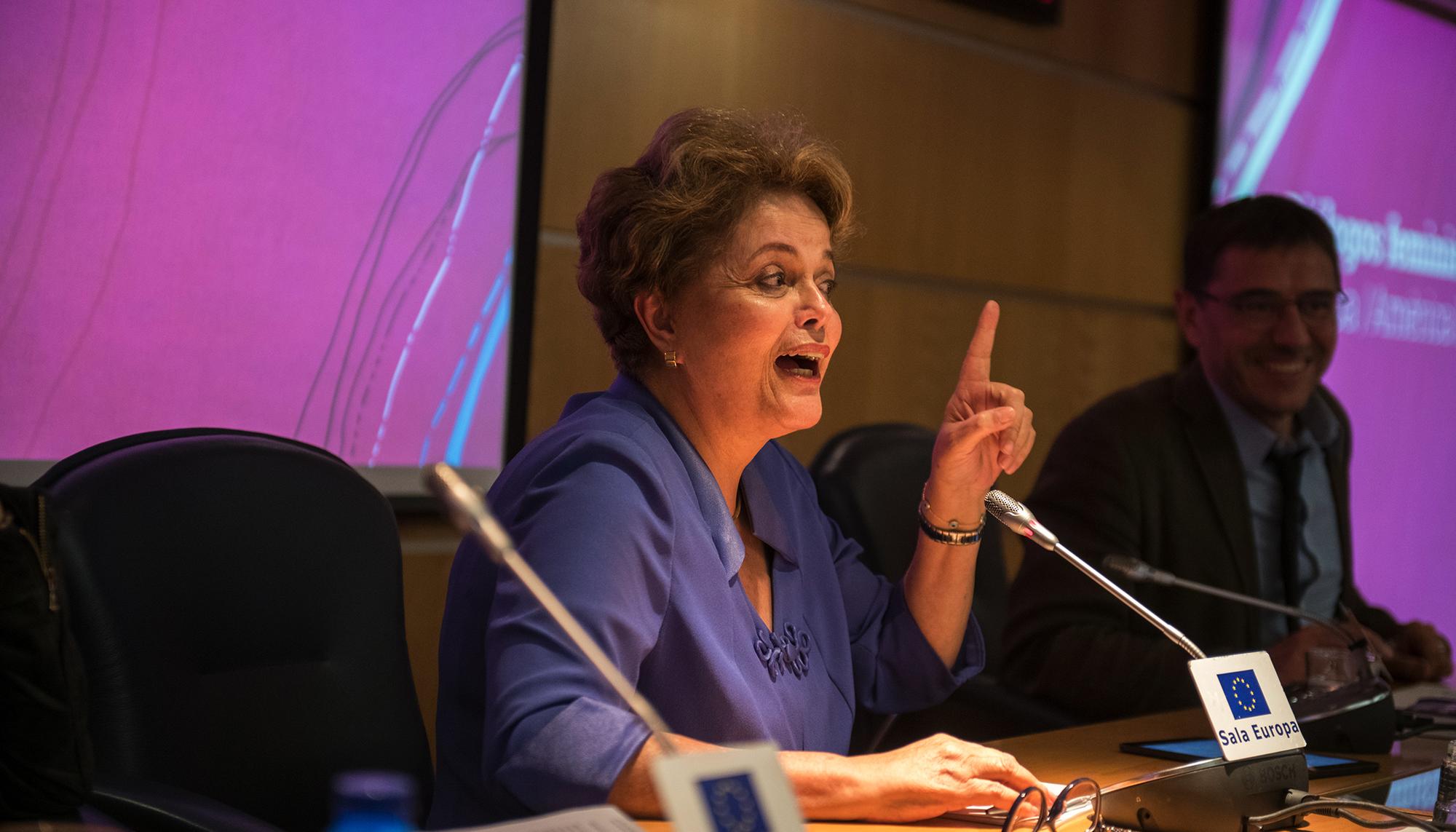 Dilma Rousseff en madrid 2