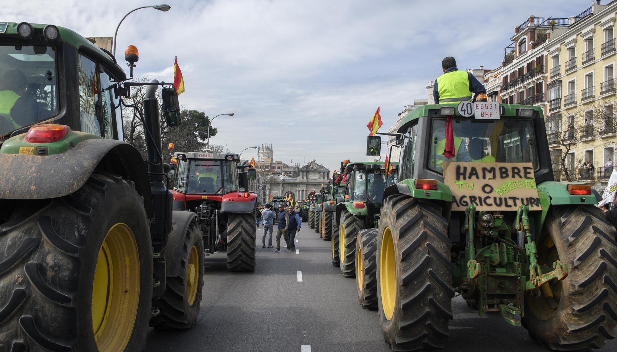 Protesta tractores Madrid - 20