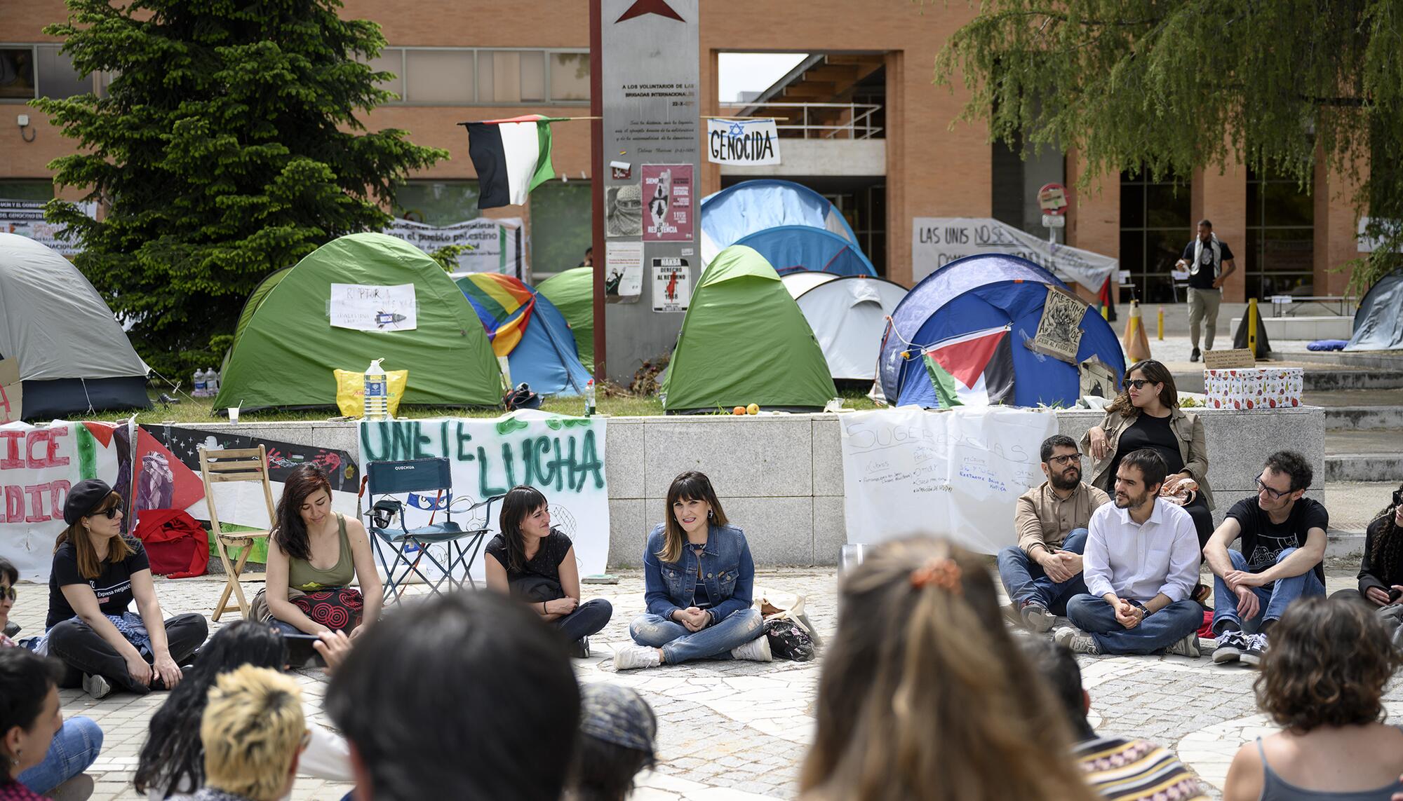 Acampada Palestina UCM - 2