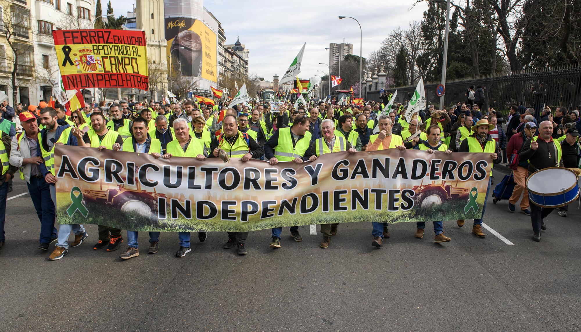 Protesta tractores Madrid - 16