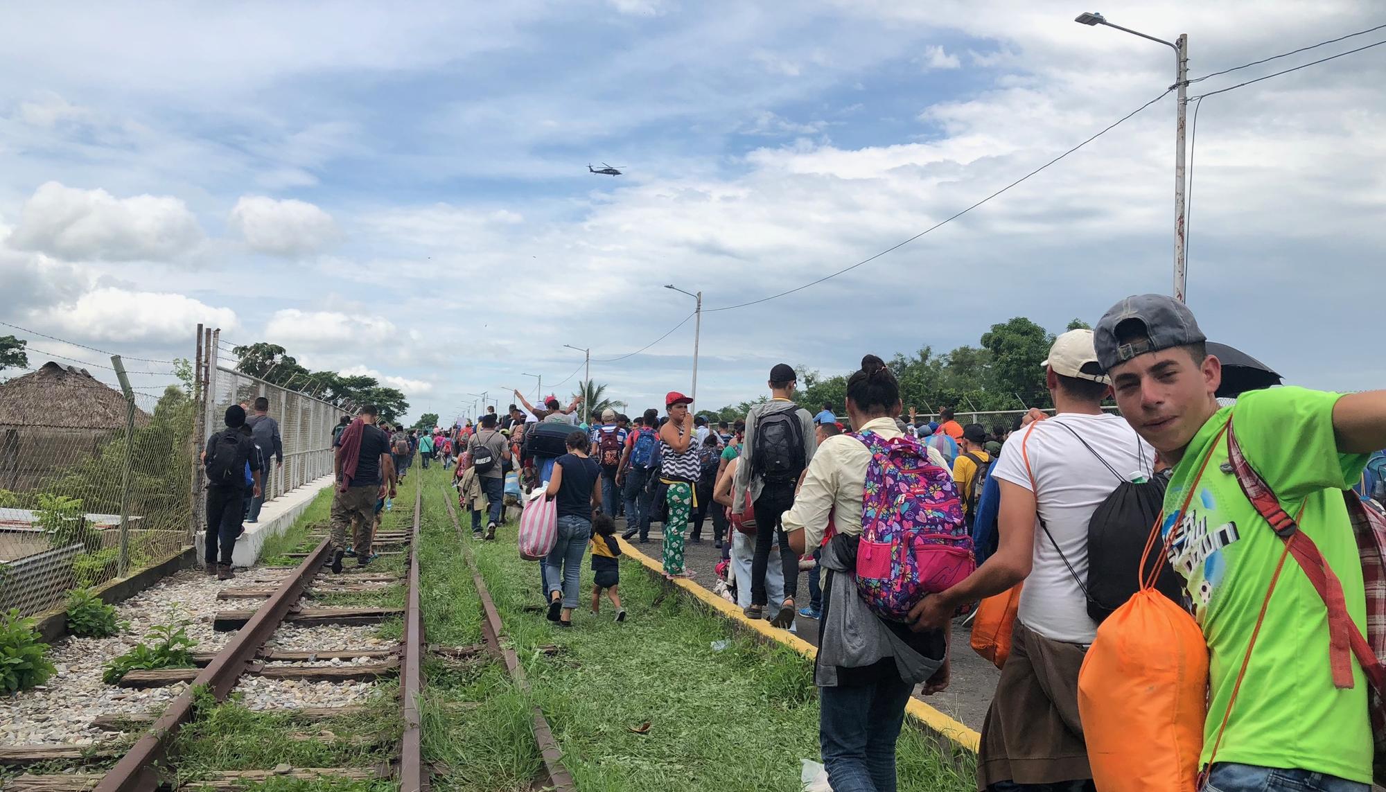 Caravana migrante México Centroamérica