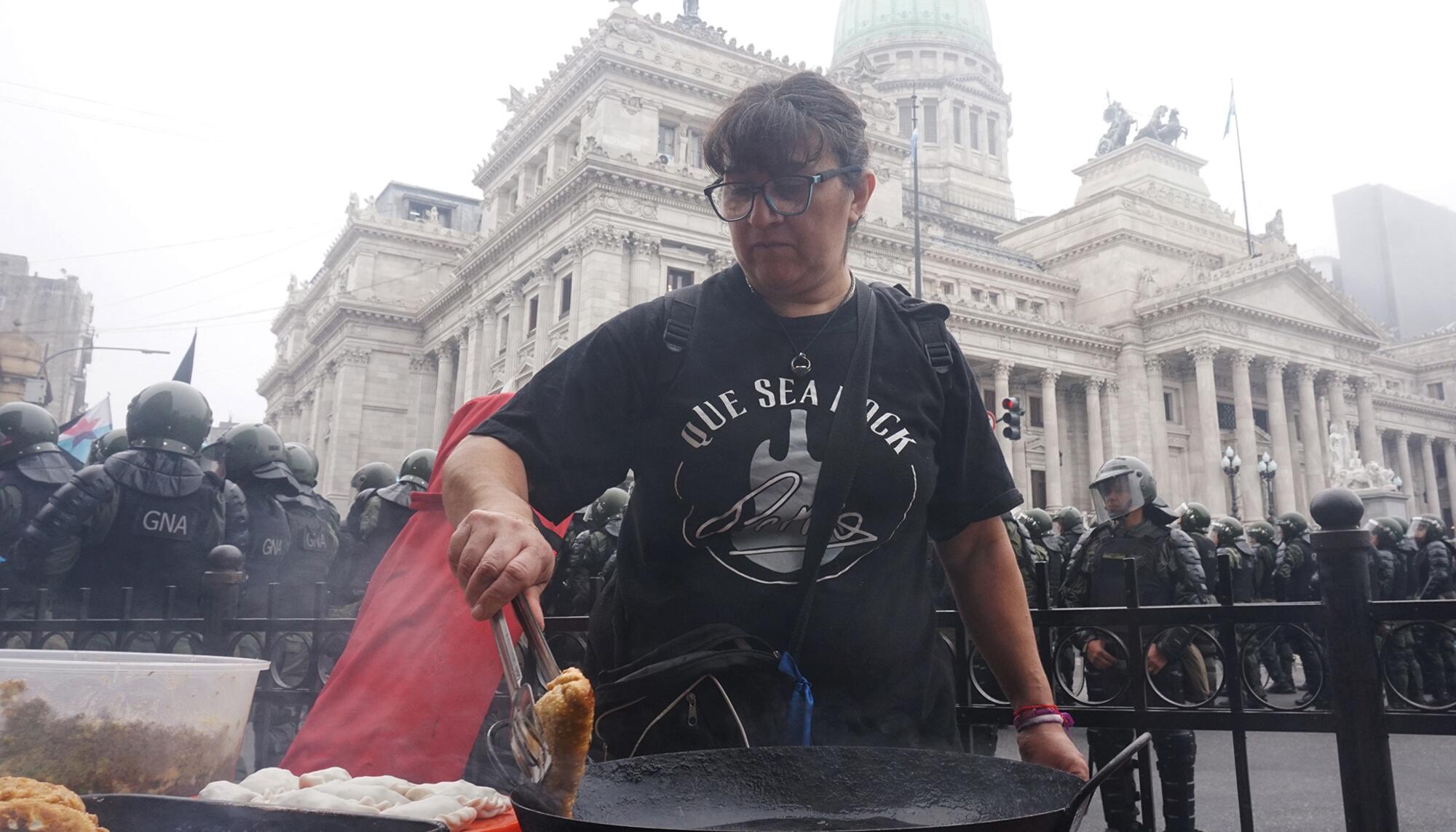 Protesta Milei Buenos Aires - 9