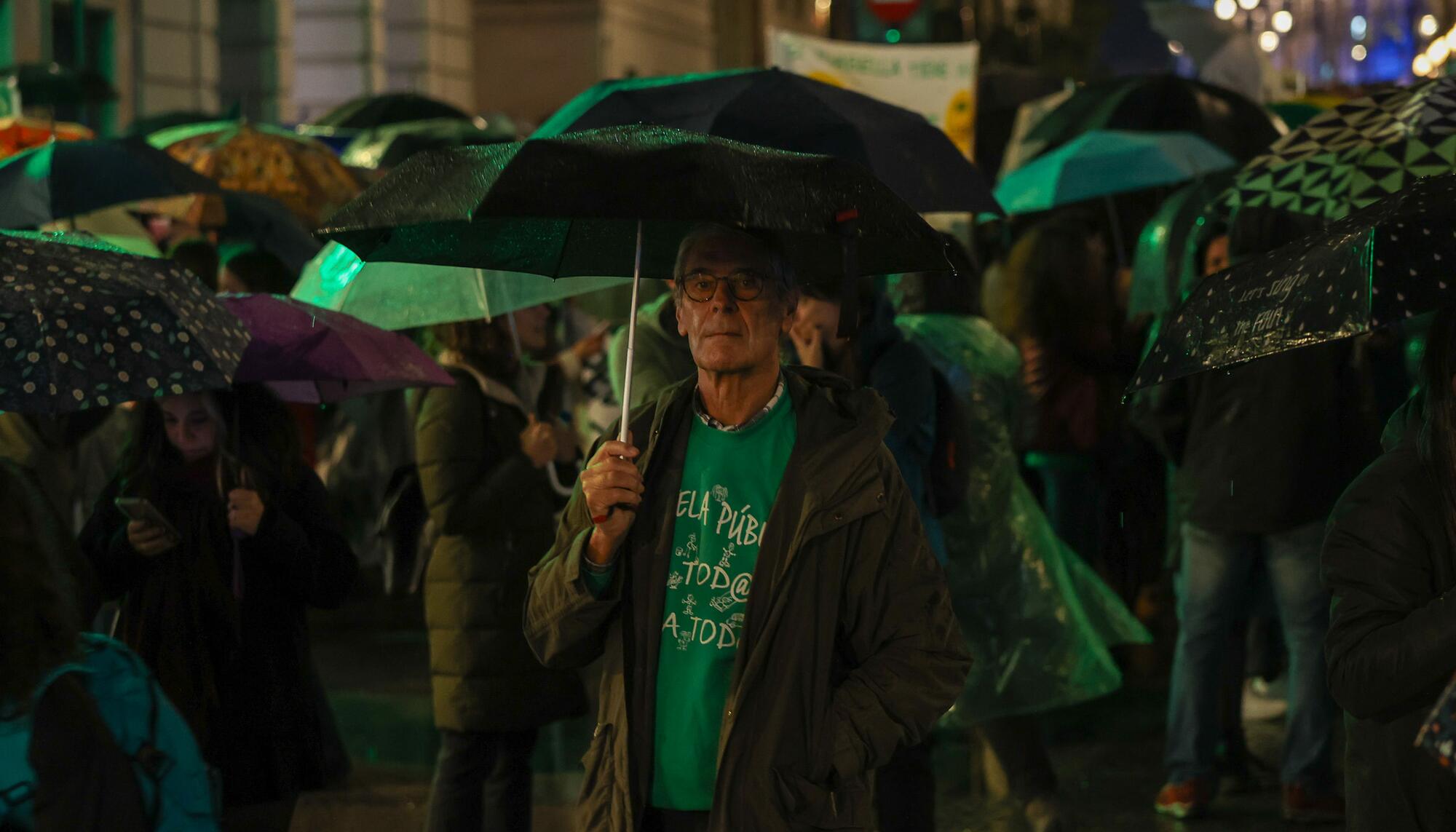 Manifestación del profesorado Huelga 29 Octubre - 4