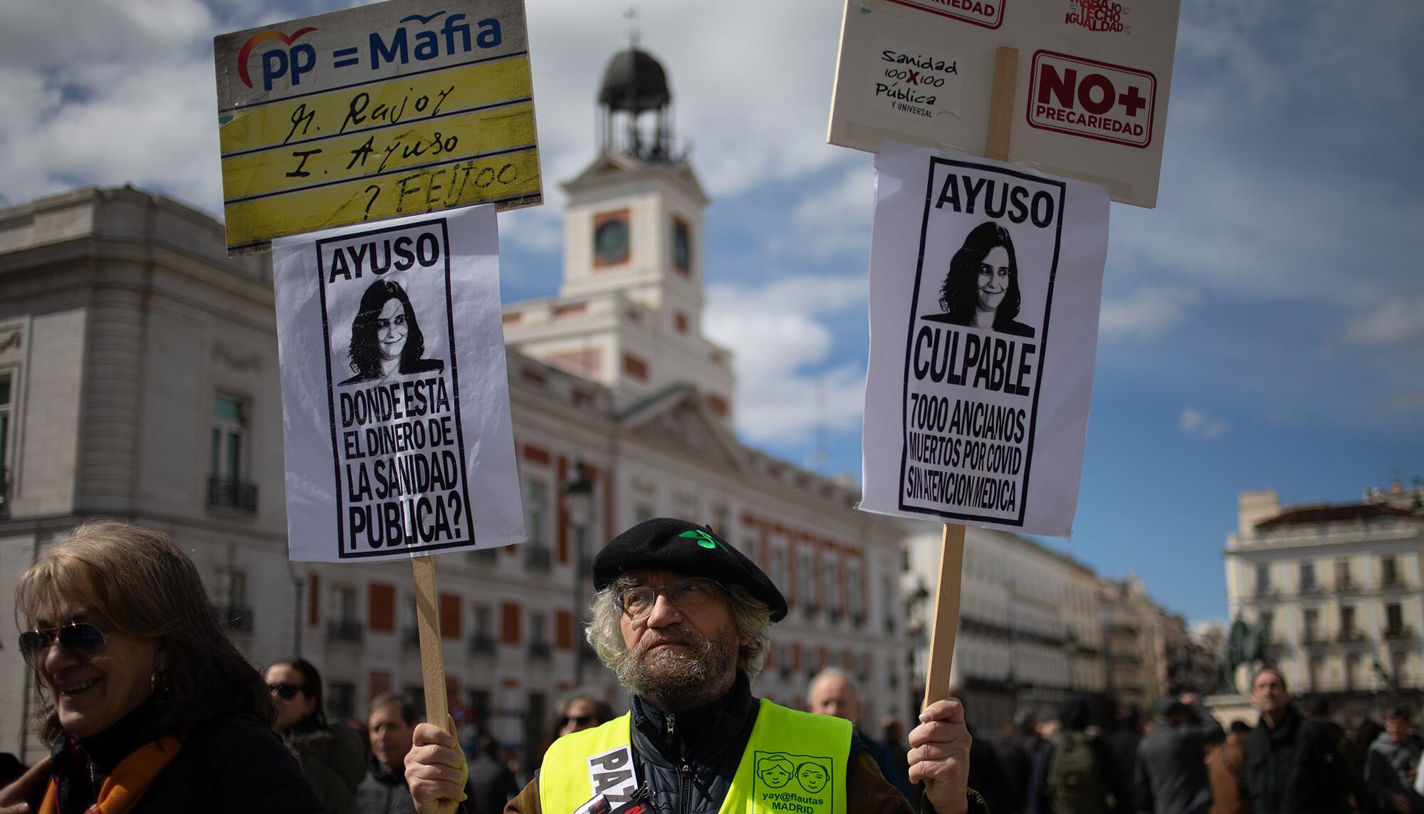 Manifestación servicios públicos 23 de marzo - 1