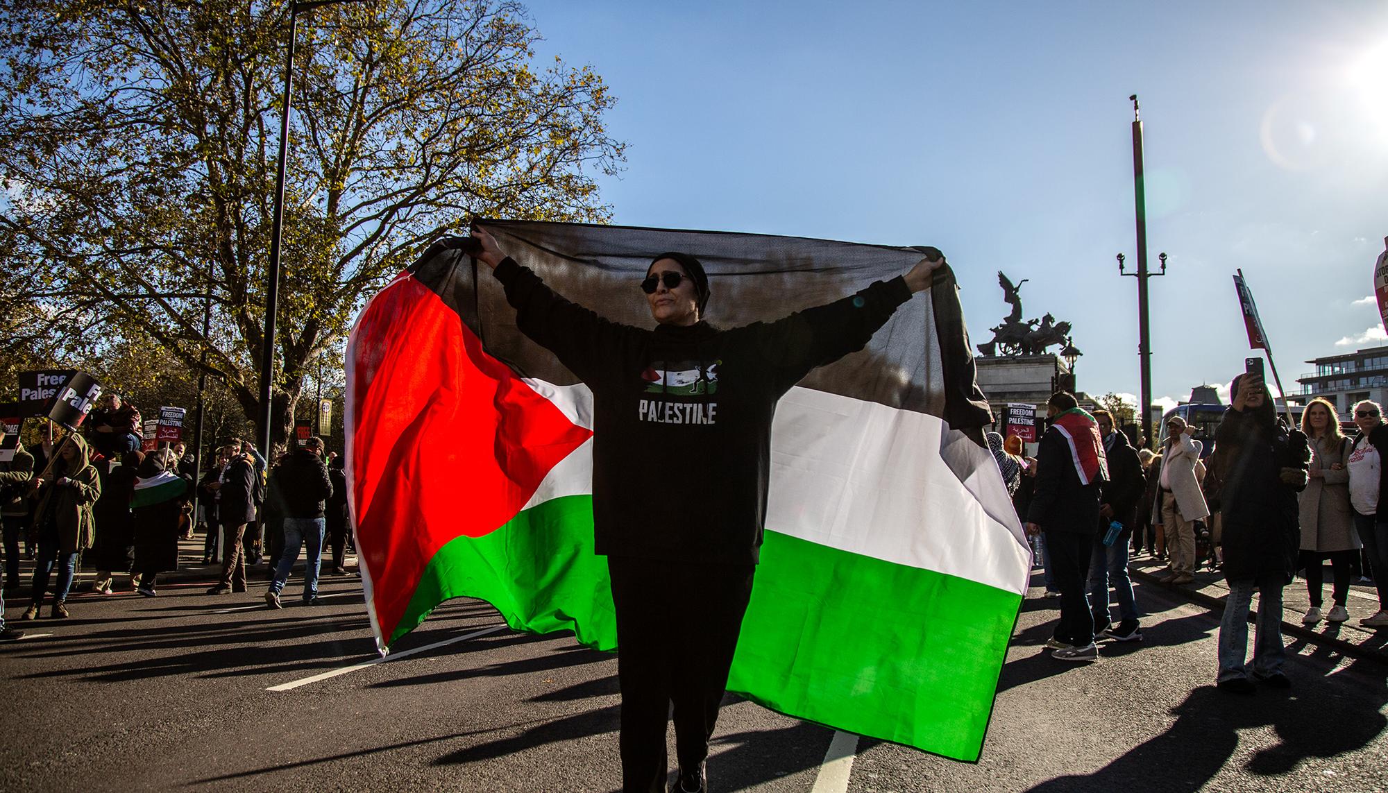 Manifestación Londres Palestina 11 noviembre 2023 10