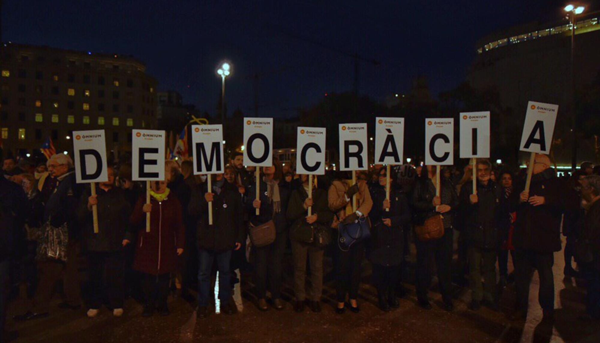 Barcelona Proces Democracia