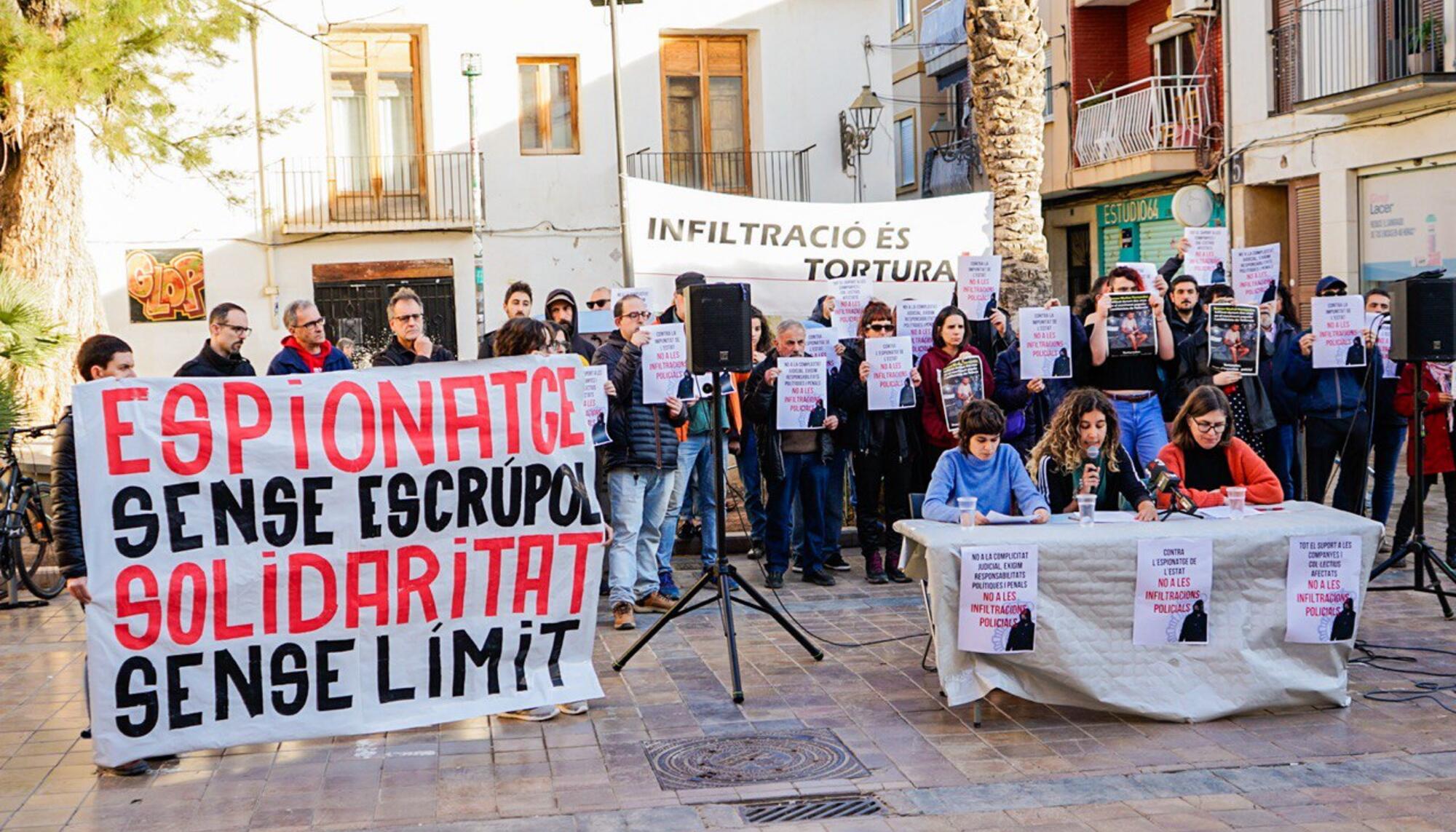 Presentación querella Valencia infiltrado