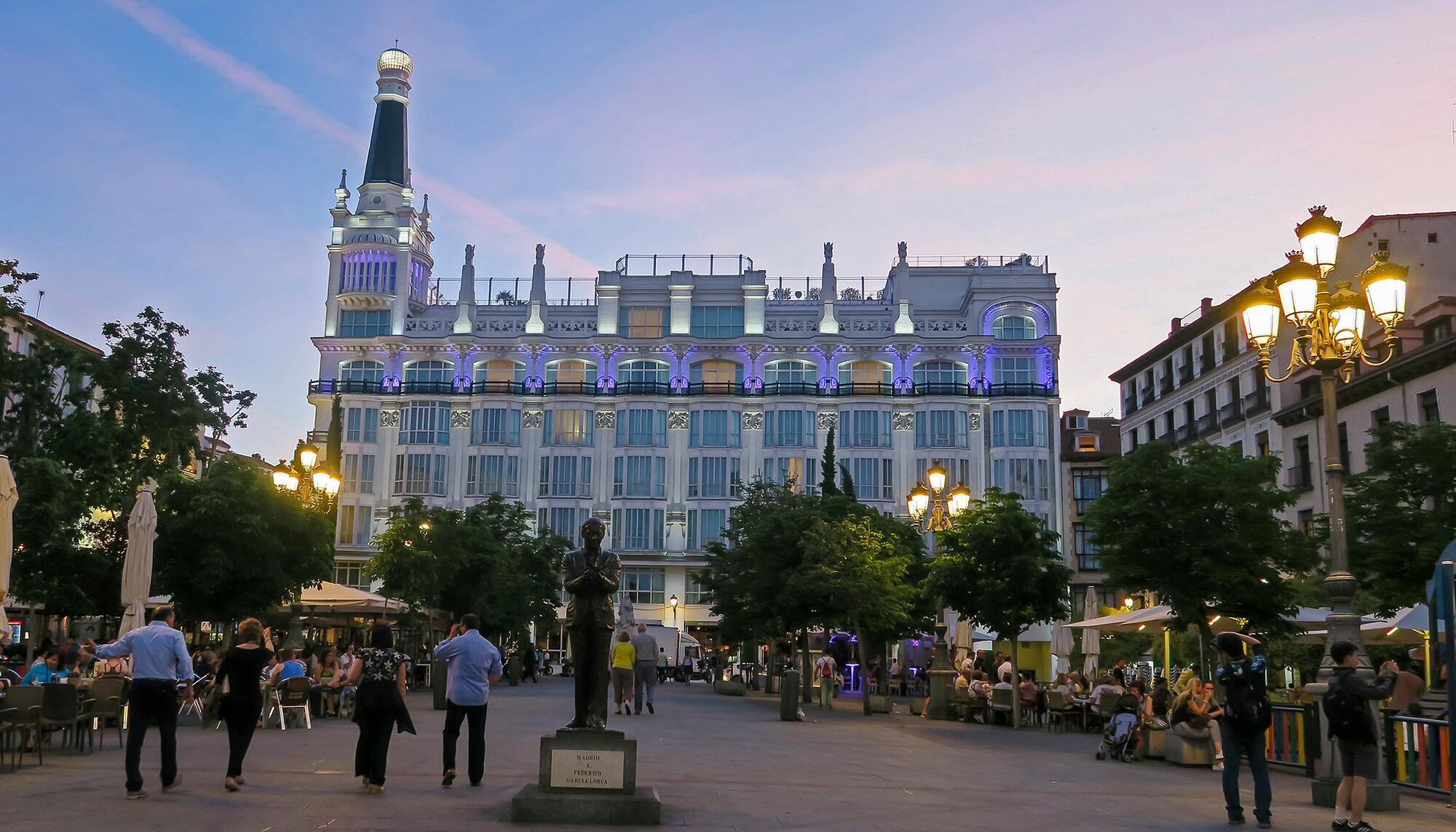 Plaza Santa Ana Árboles