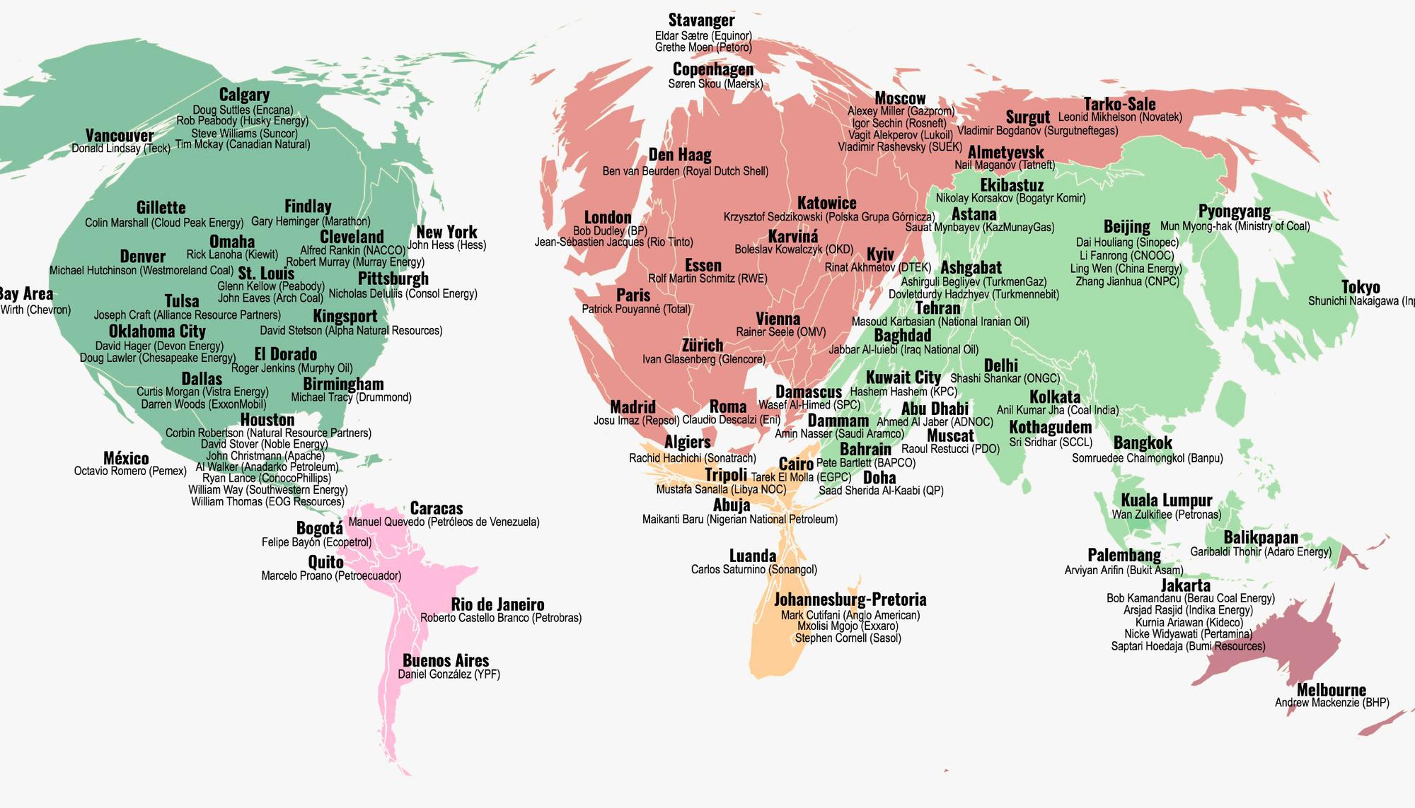mapa cien contaminantes