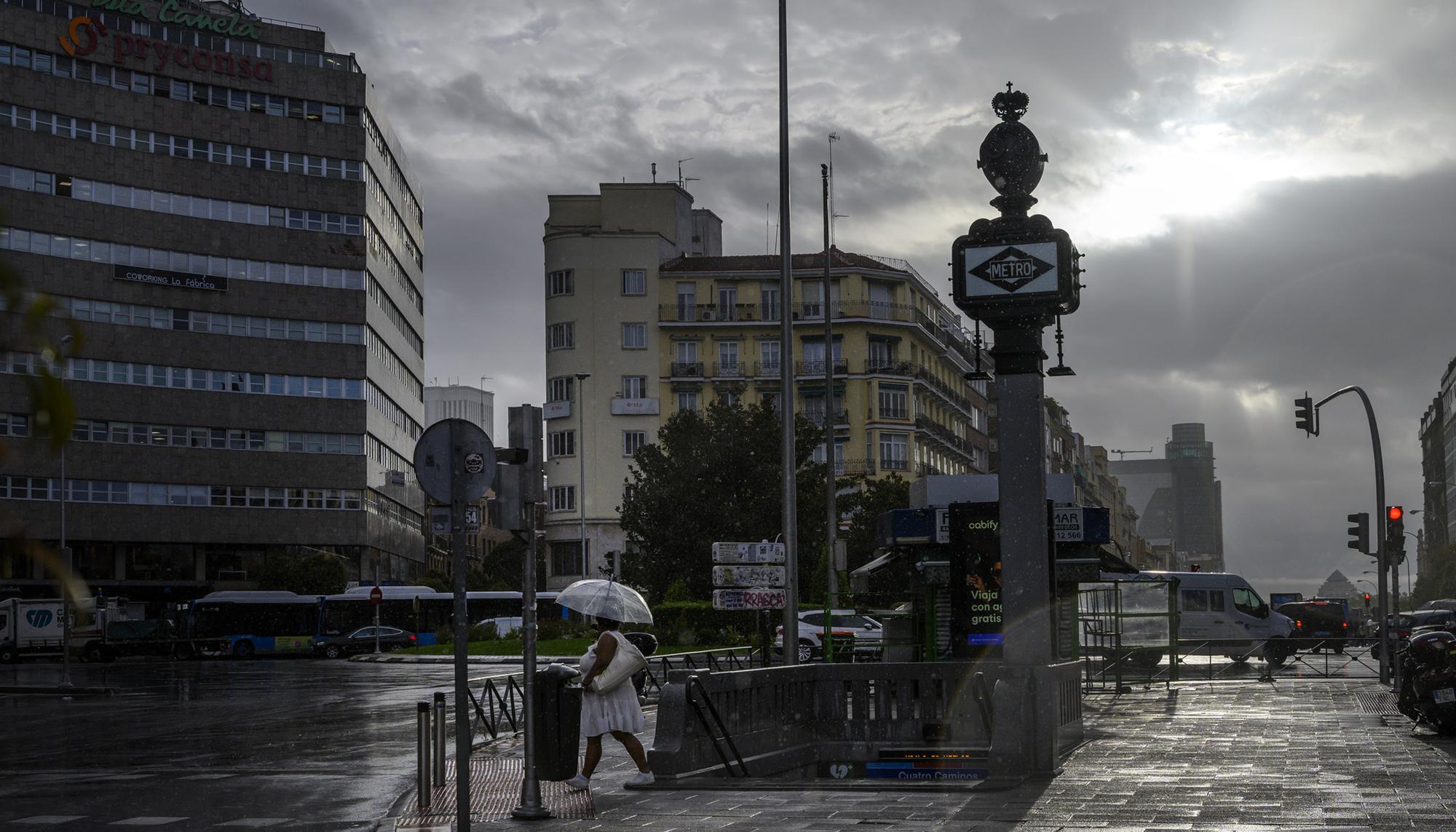 Lluvia en Madrid - 2