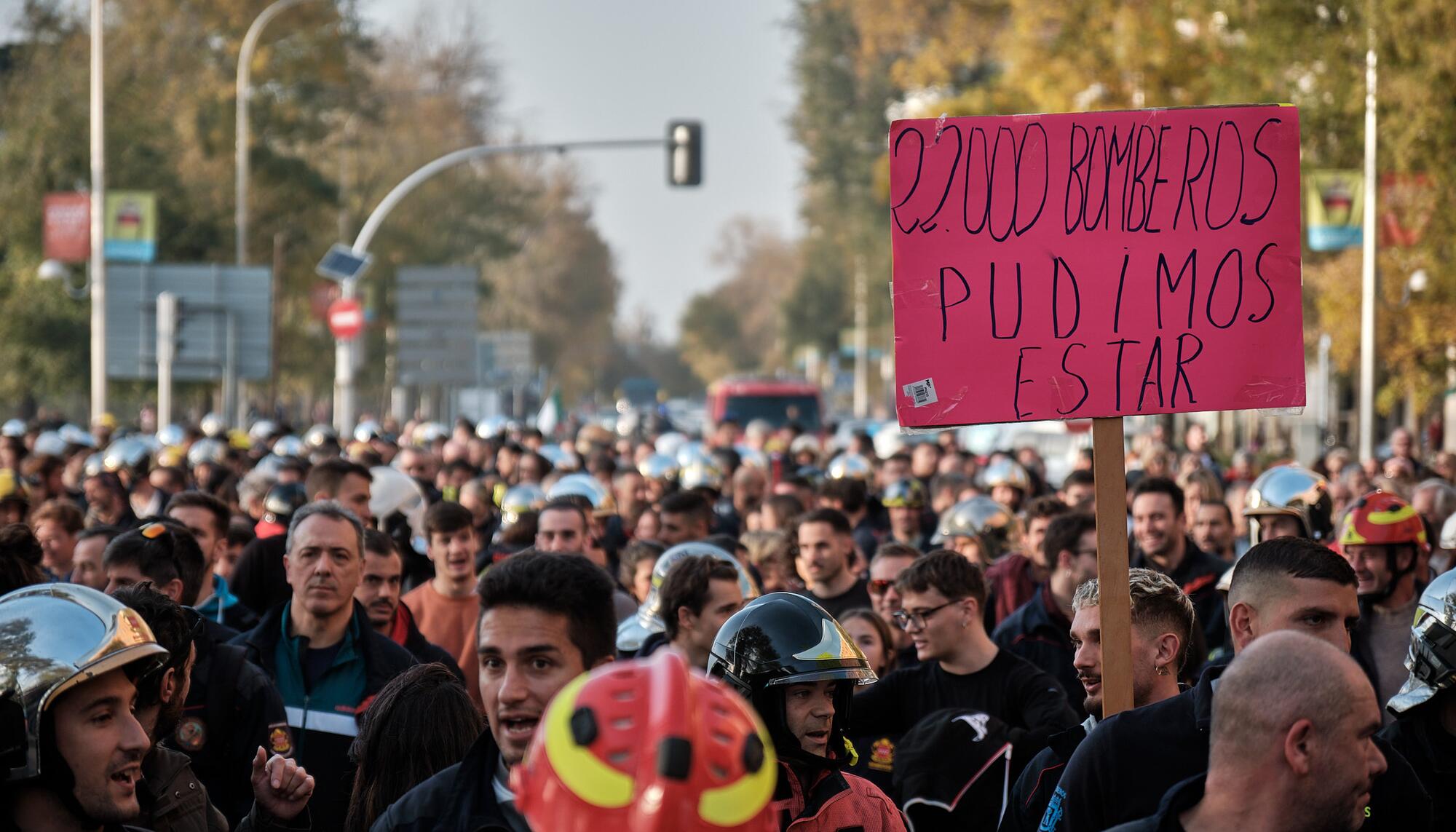 Manifestación Bomberos 30N - 8