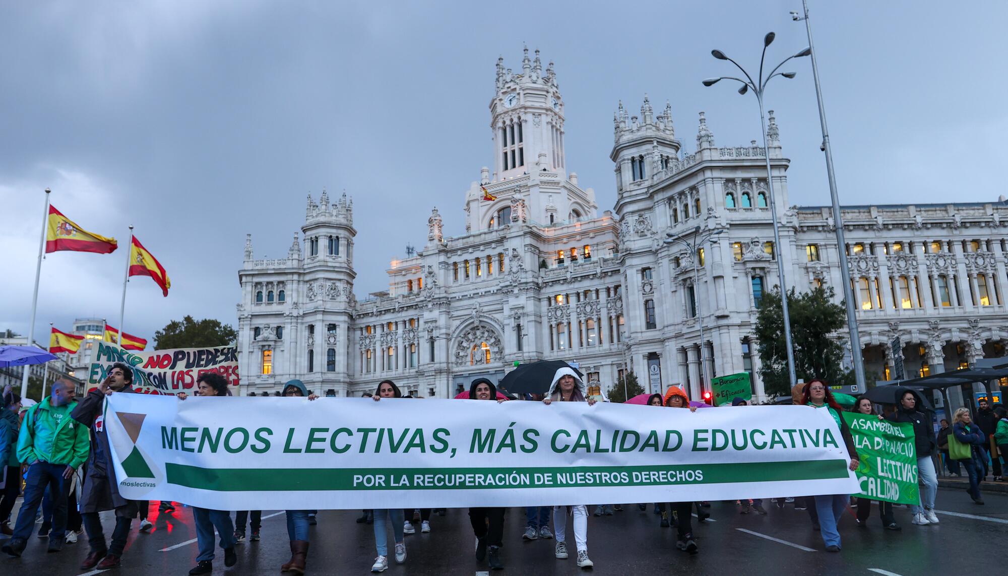 Manifestación del profesorado Huelga 29 Octubre - 14