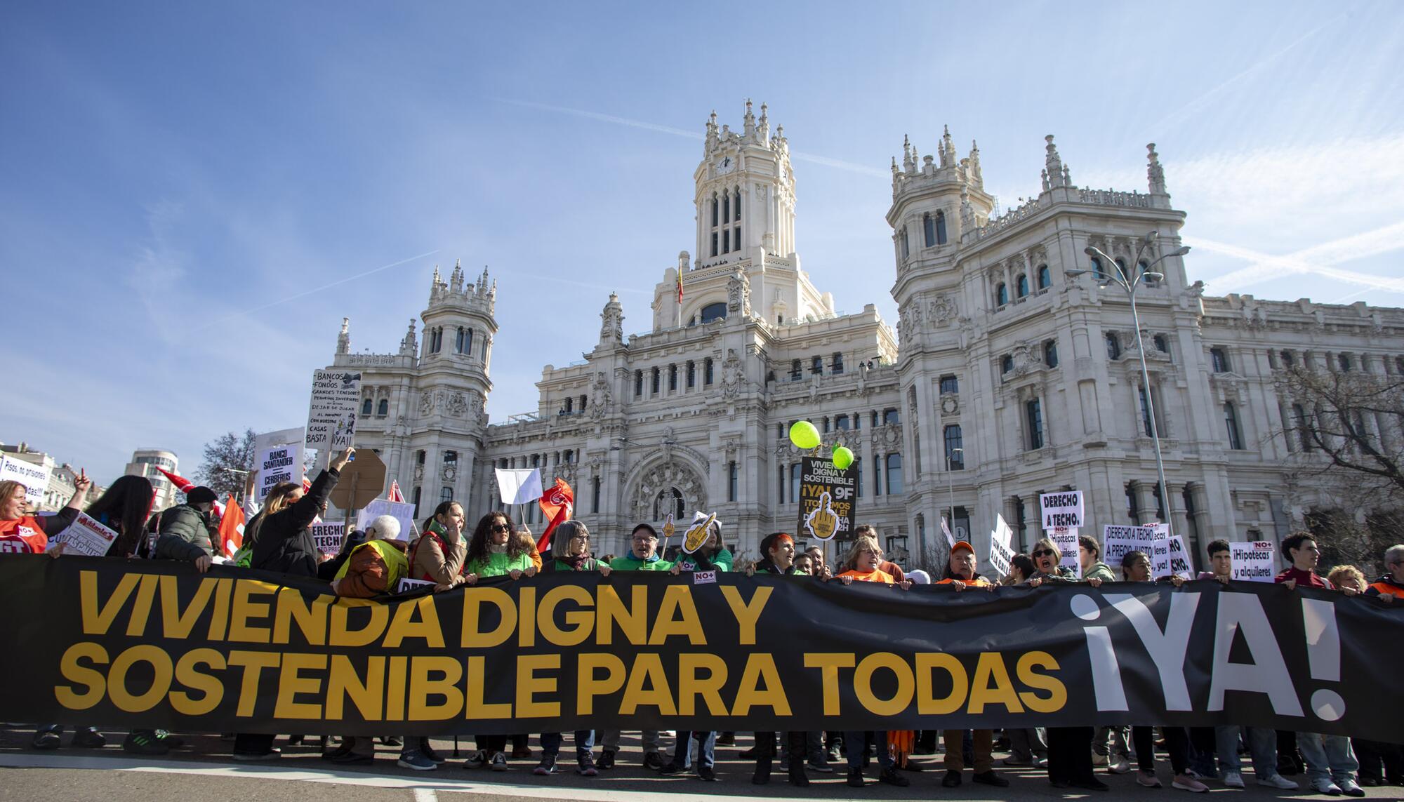 Manifestación Vivienda 9F - 6