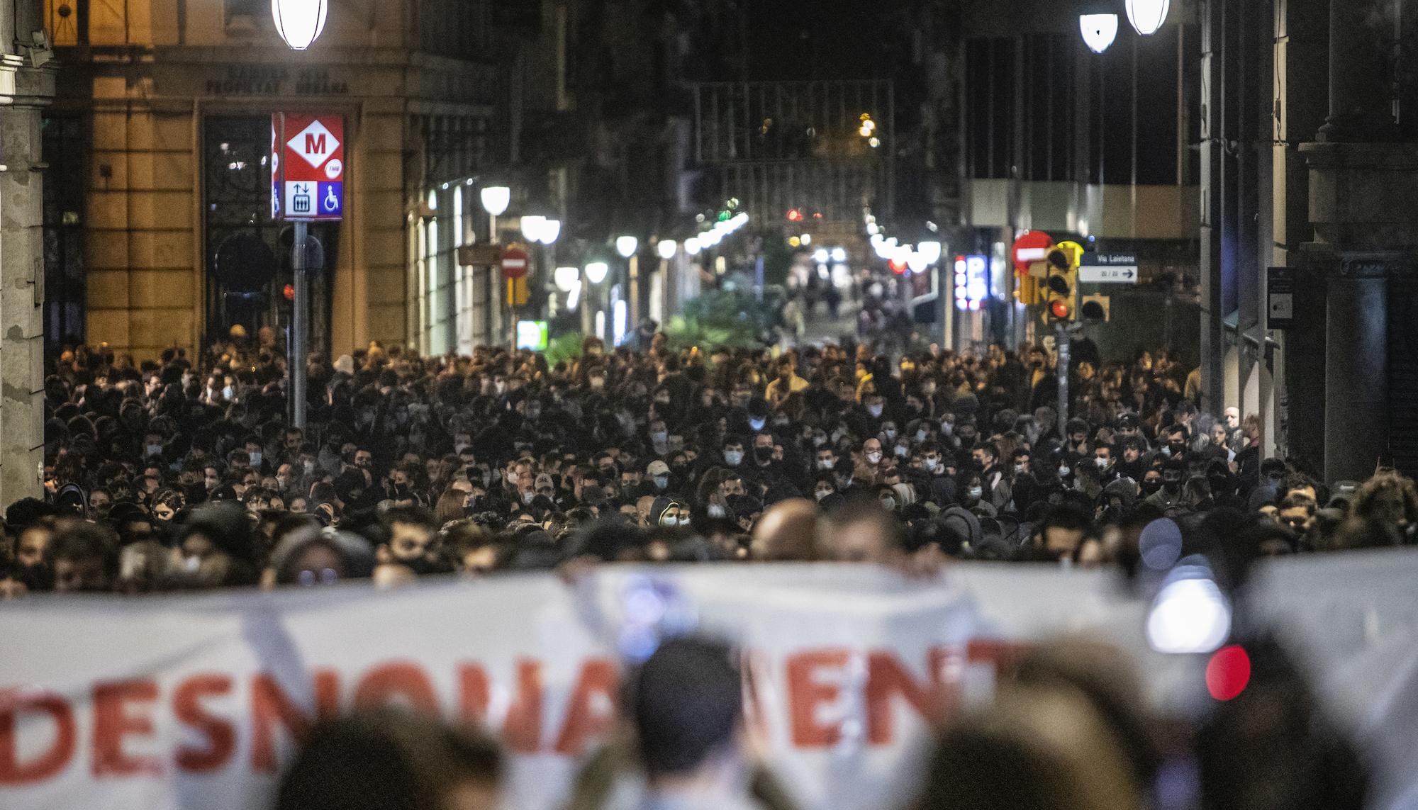 Disturbios Barcelona noviembre 2020 - 4