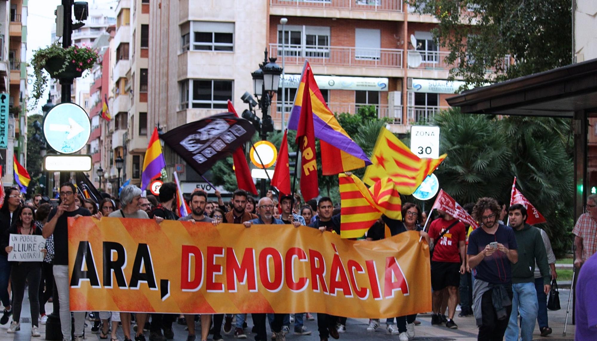 Manifestació Castelló 1-0. 2