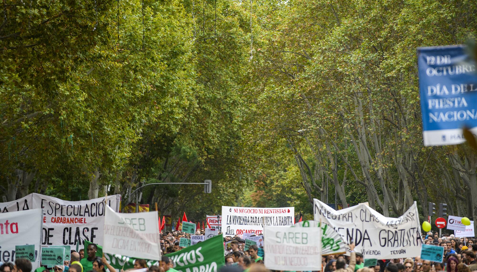 Manifestación vivienda 13O buenas - 10