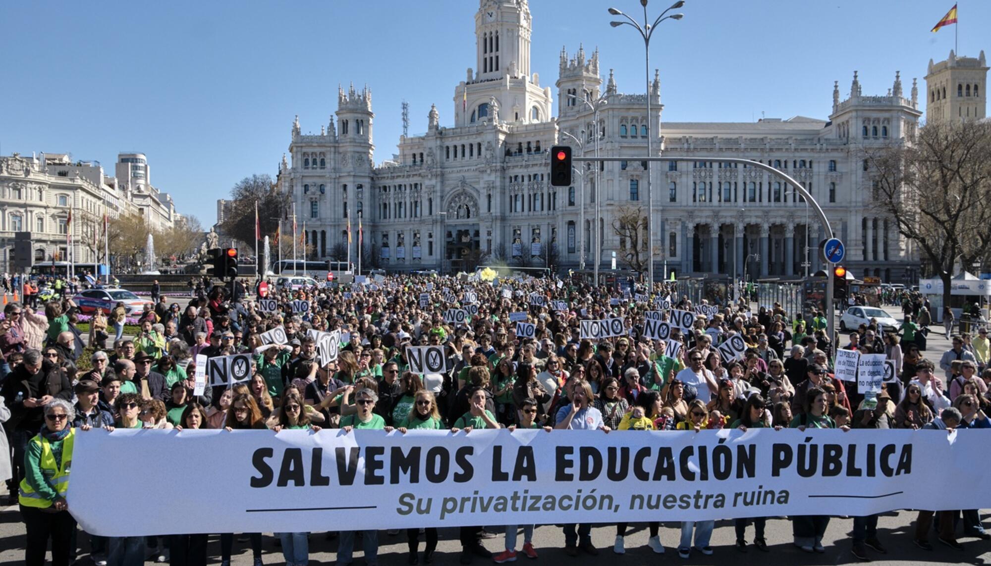 Manifestación Educación Pública Madrid 23 Febrero 2025 - 6